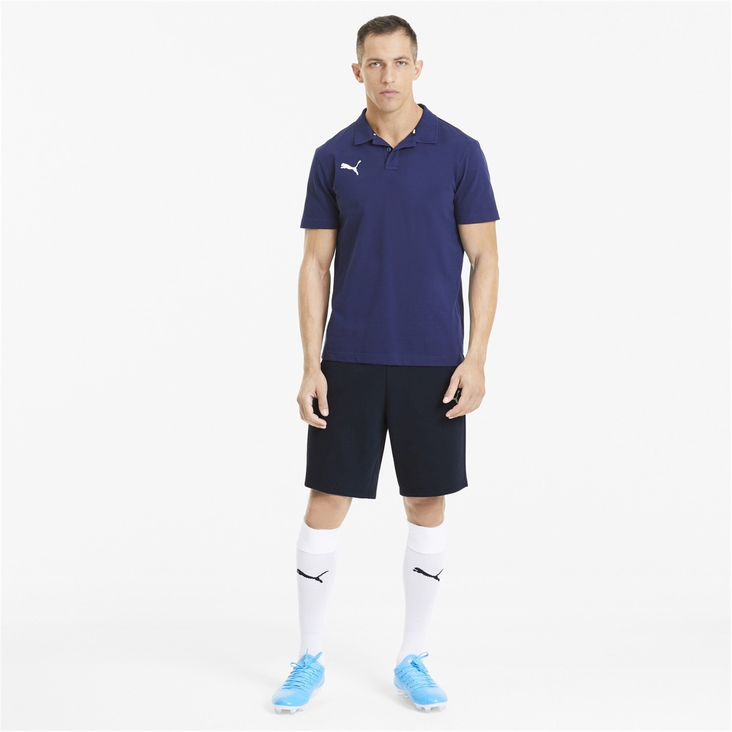 Kraťasy Puma Peacoat 9369728 Men's Teamgoal 23 Casuals Jersey Jogger Shorts - 5