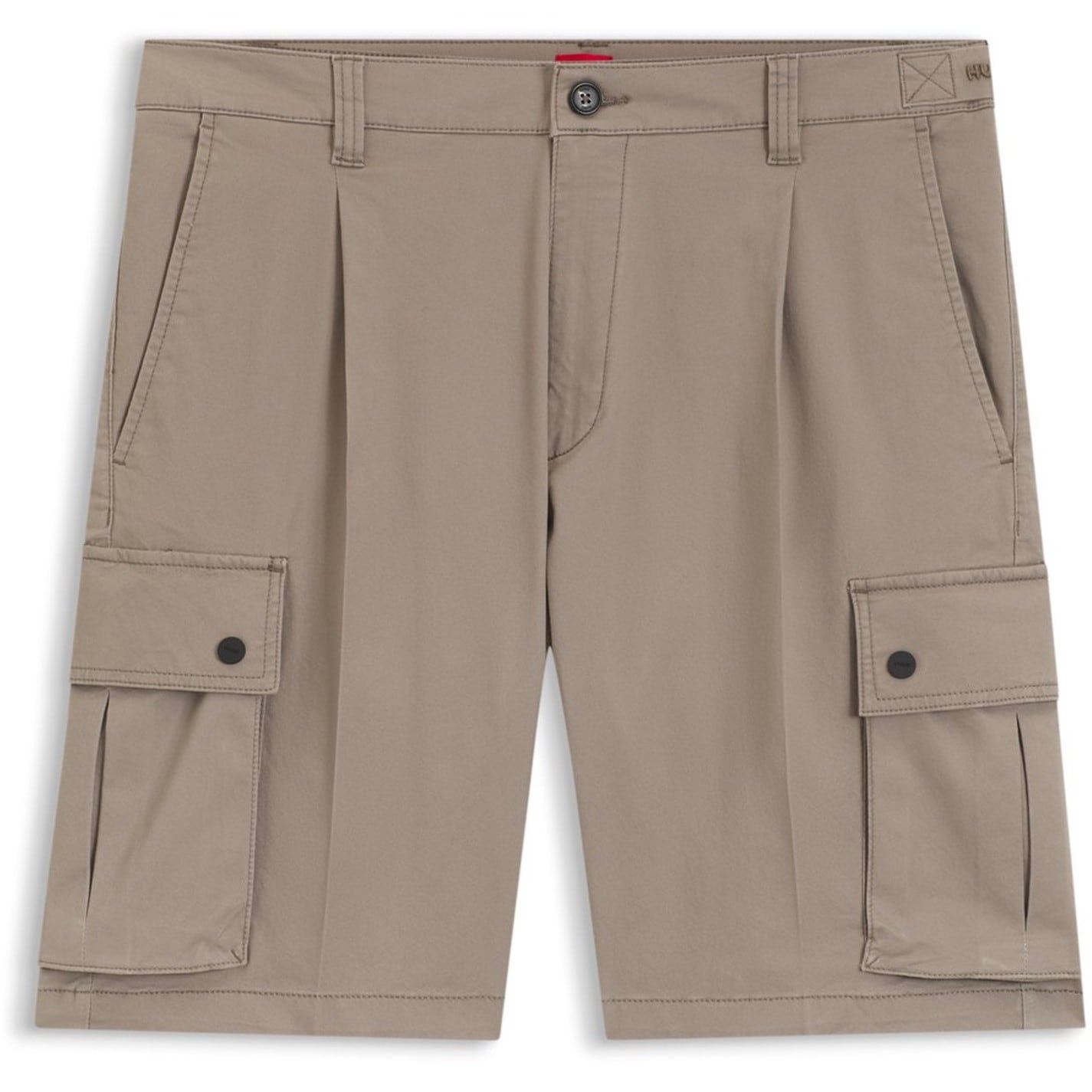 Kraťasy Hugo Brown 237 1262653 Men's Cargo Shorts - 1