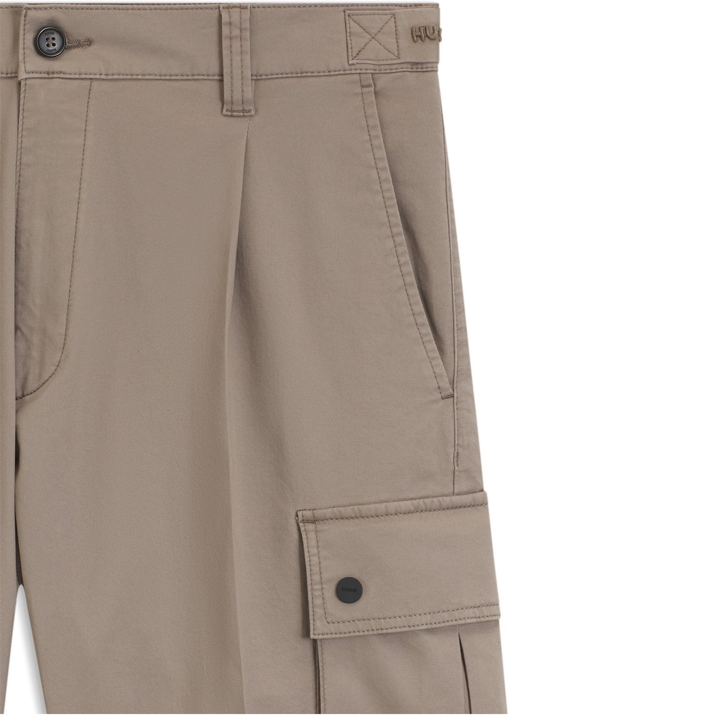 Kraťasy Hugo Brown 237 1262653 Men's Cargo Shorts - 6