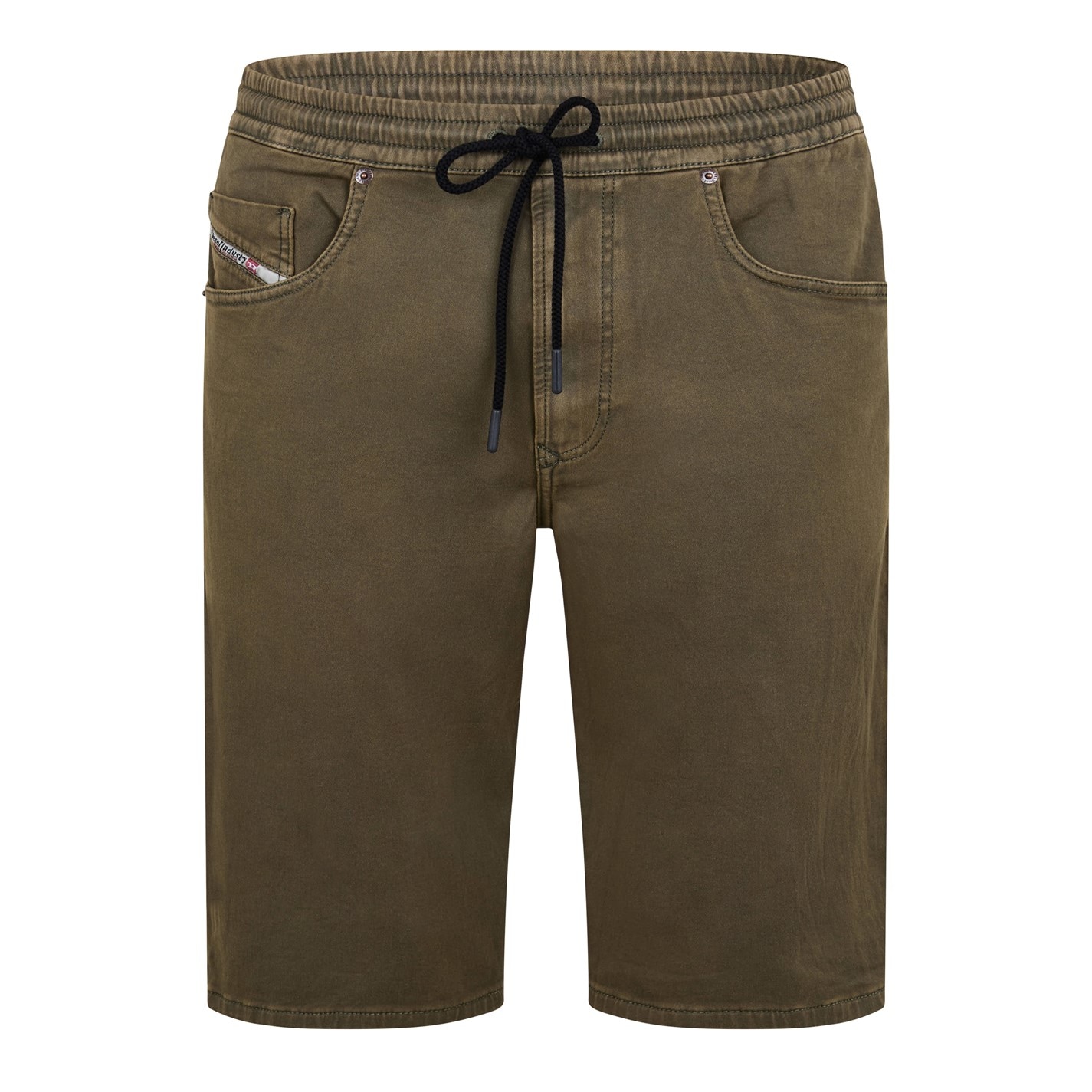 Kraťasy Diesel Green 5494073 Men's Fleece Jogger Shorts - 1
