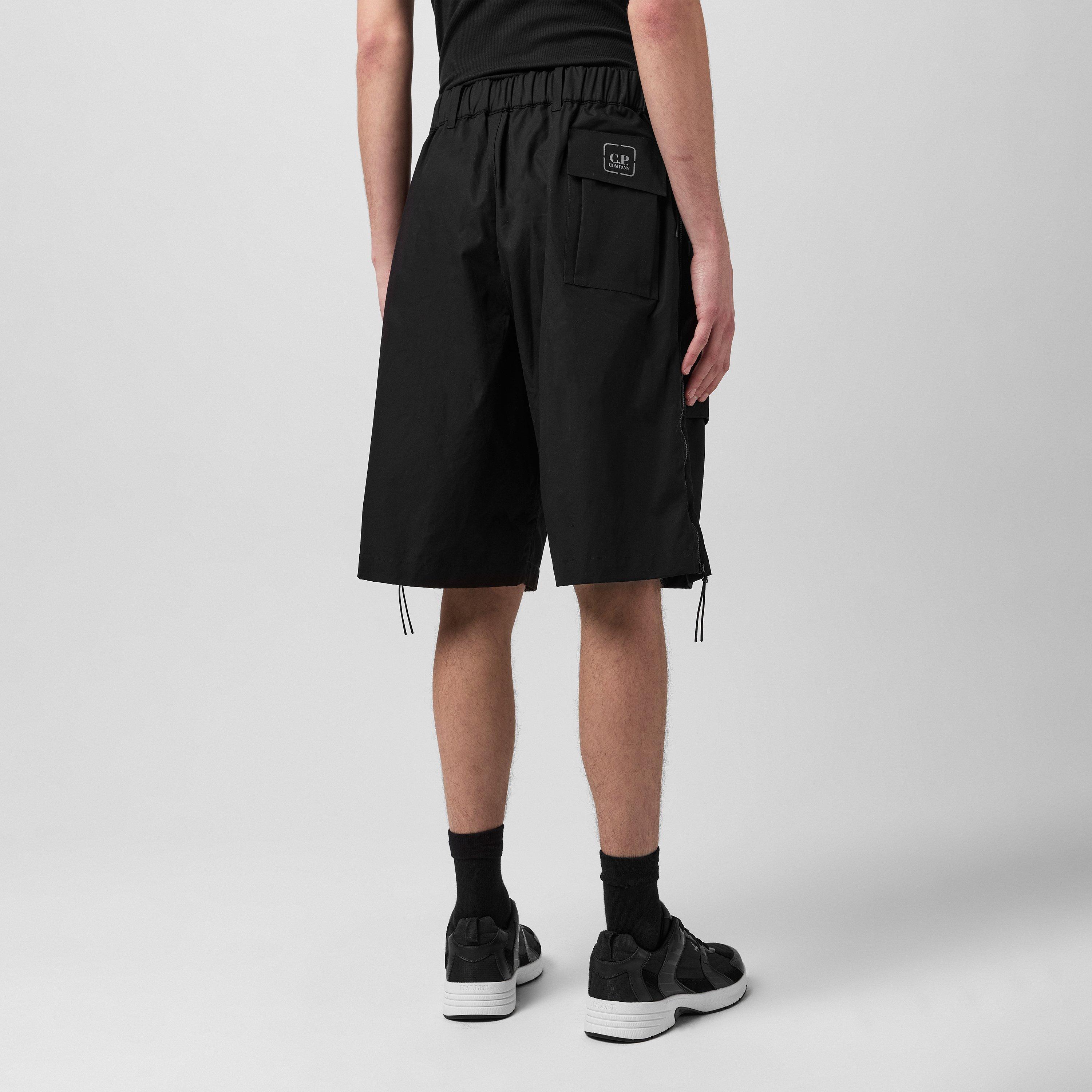 Kraťasy CP Company Metropolis Black 999 393501 Bermuda - Cargo Shorts - 3