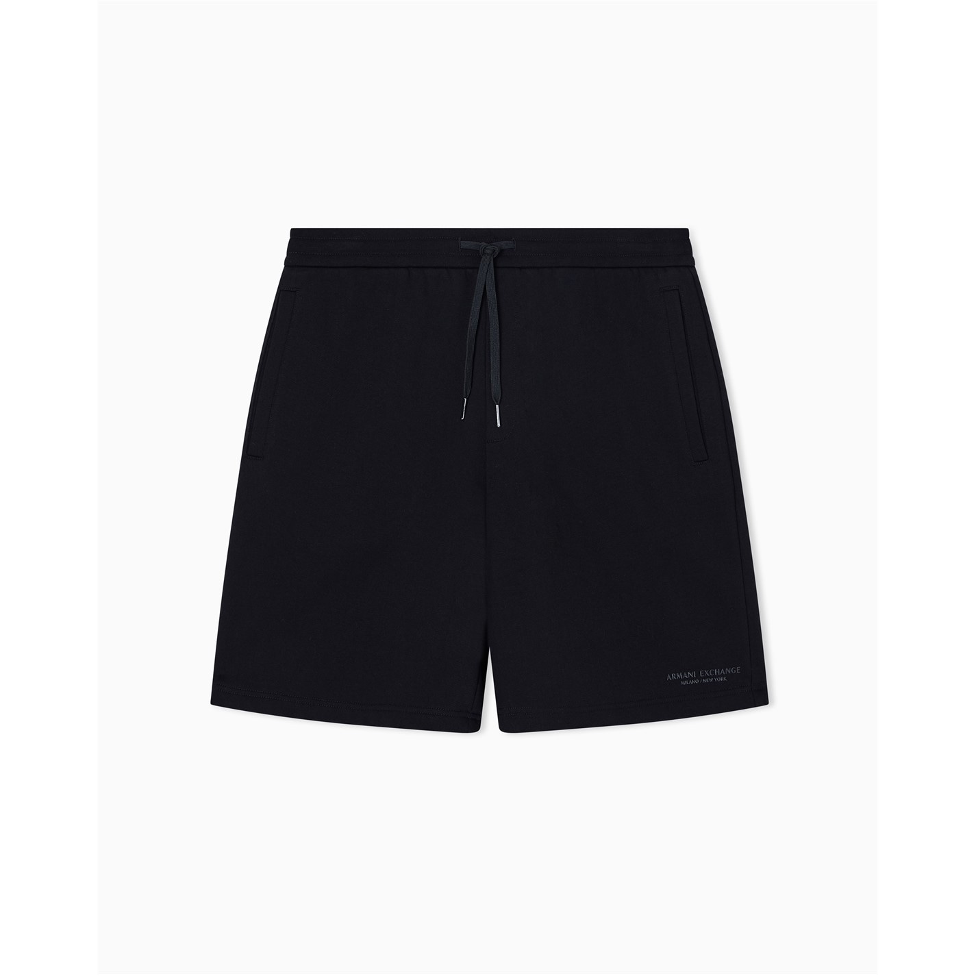 Kraťasy Armani Exchange Black 7002225 Men's Fleece Jogger Shorts - 5