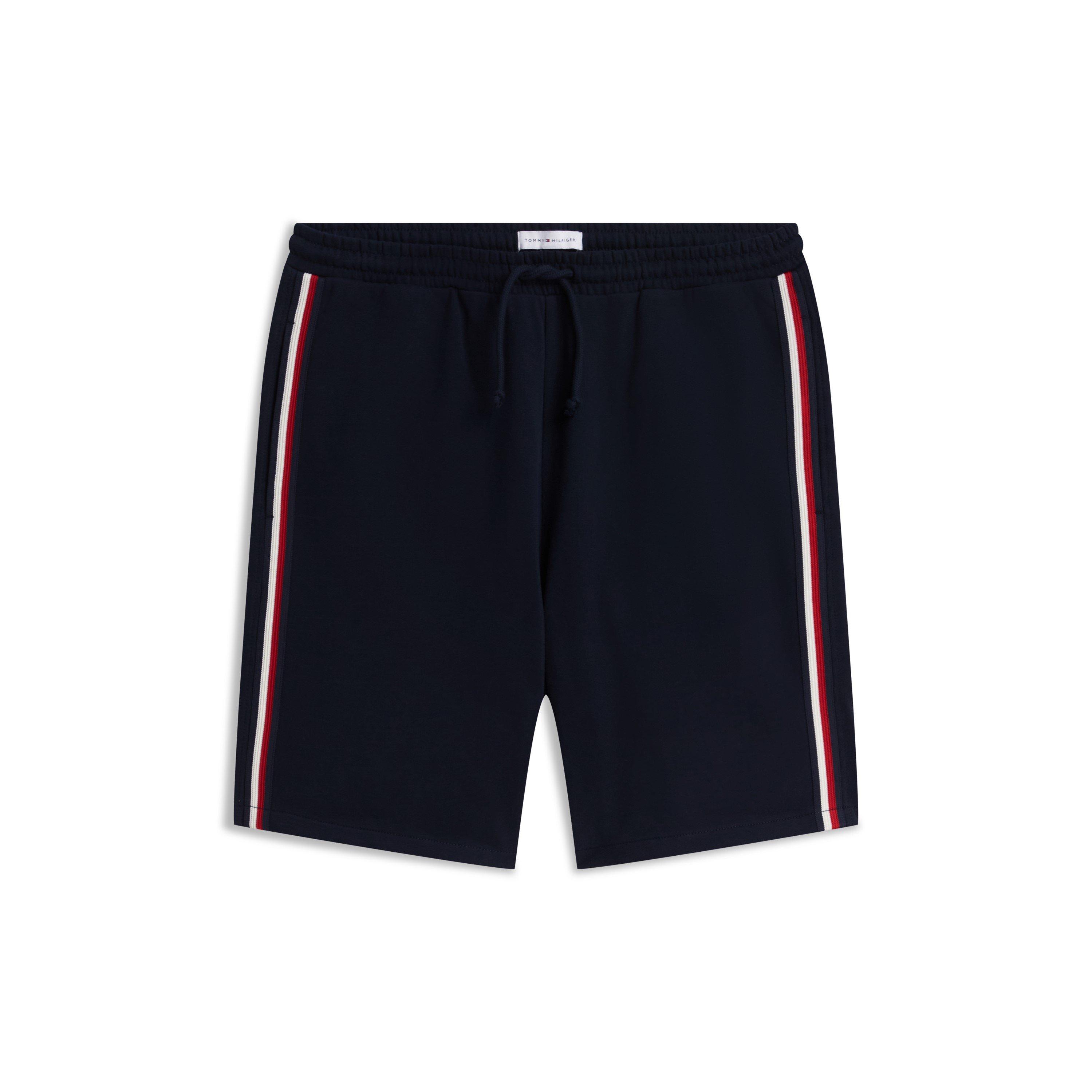 Kraťasy Pretty Green Navy 3184766 THB Glbl Stripe Short S64 - 1