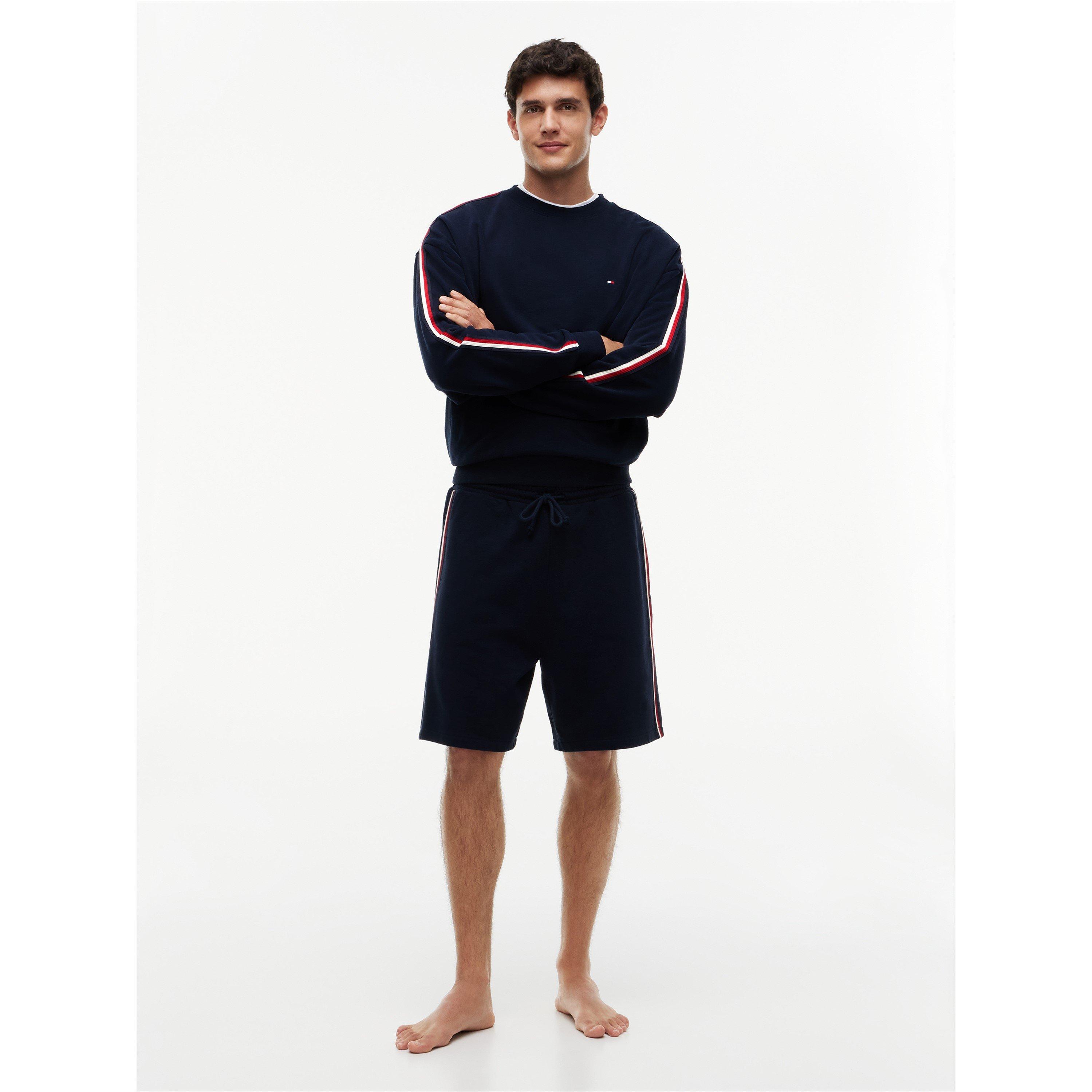 Kraťasy Pretty Green Navy 3184766 THB Glbl Stripe Short S64 - 3