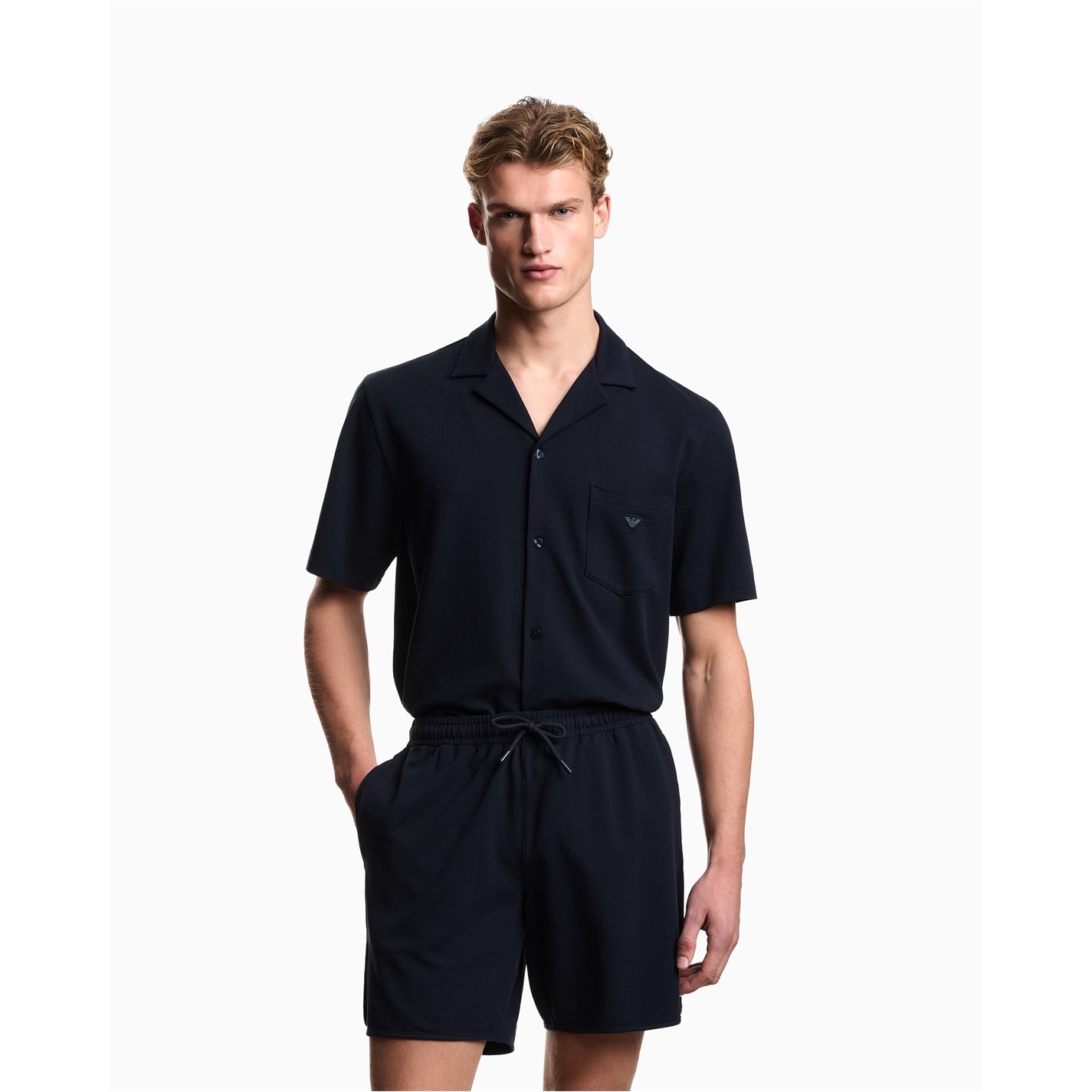 Kraťasy Emporio Armani Armani Blue 5778744 LOUNGEWEAR BERMUDA - 2
