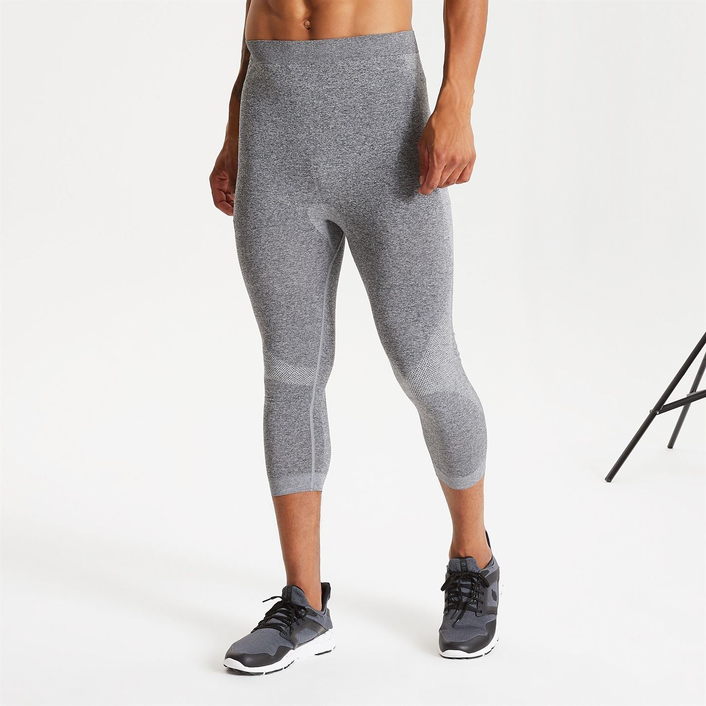 Dare 2b CharGreyMarl 9838253 The Zone 3/4 Leggings - 2