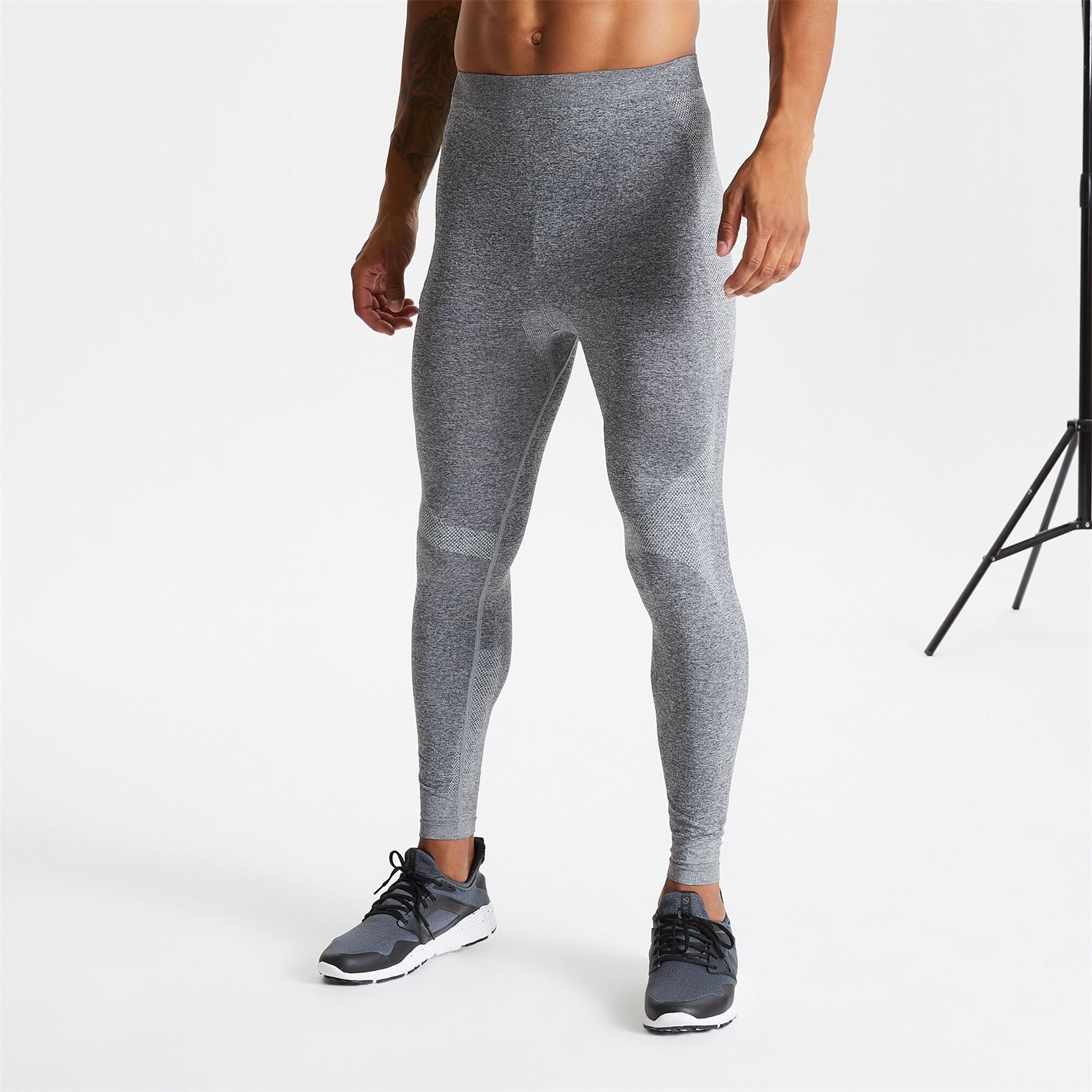 Dare 2b CharGreyMarl 9838253 The Zone 3/4 Leggings - 3