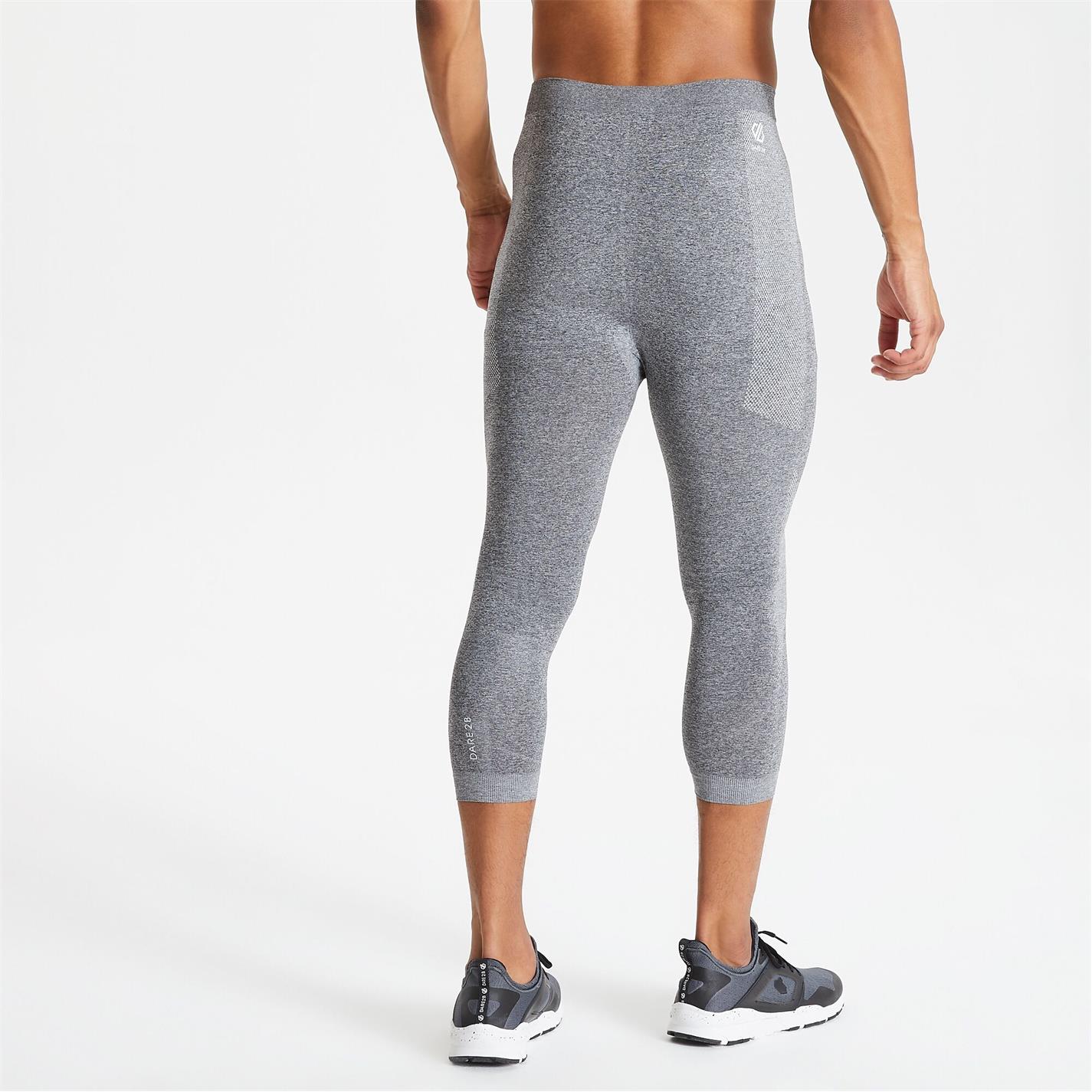Dare 2b CharGreyMarl 9838253 The Zone 3/4 Leggings - 4