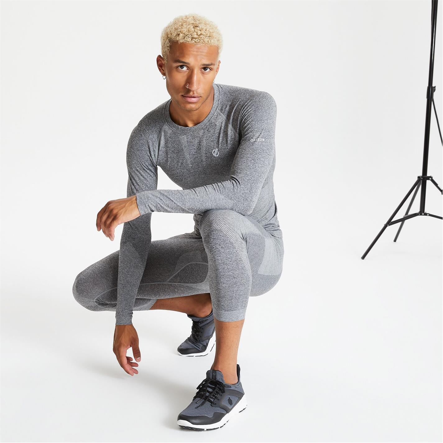 Dare 2b CharGreyMarl 9838253 The Zone 3/4 Leggings - 7