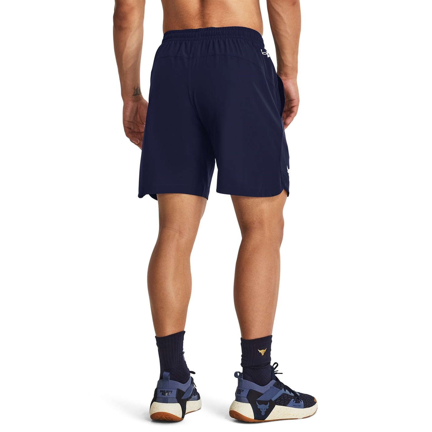 Kraťasy Under Armour Blue 4134436 Men's Rock Woven Performance Gym Shorts - 3