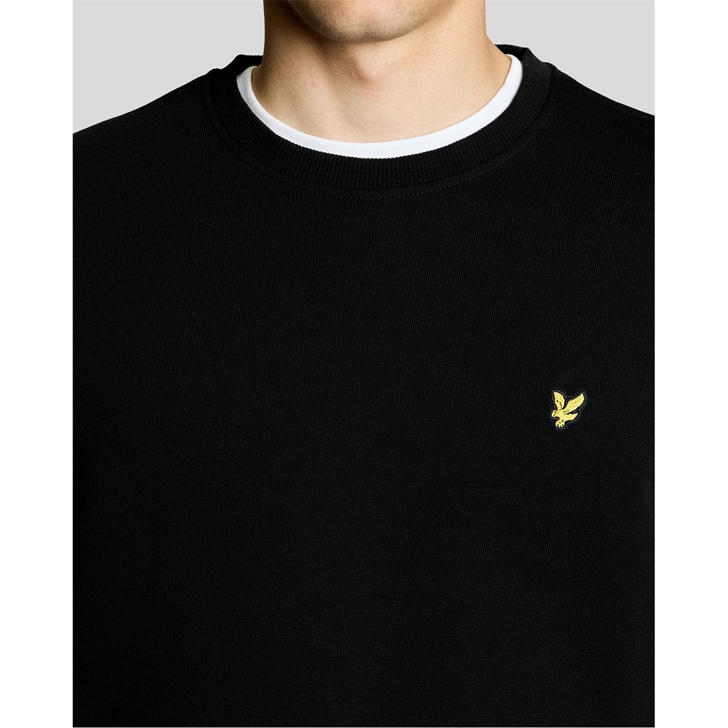 Kraťasy Lyle and Scott Jet Black 5598904 Lyle & Scott Mens Cotton Sweatshort - 3