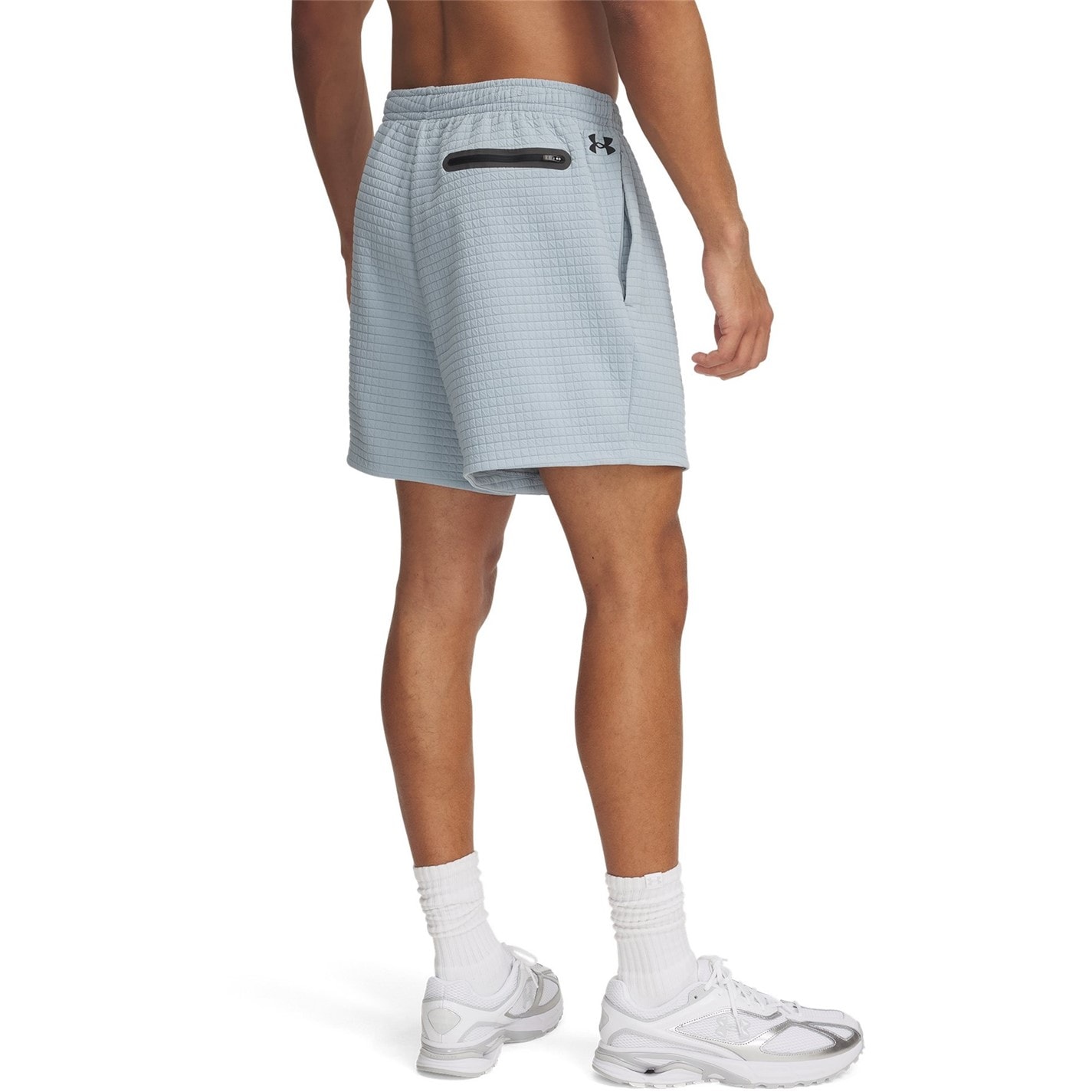 Kraťasy Under Armour Blue 4669940 Men's Fleece Performance Gym Shorts - 2