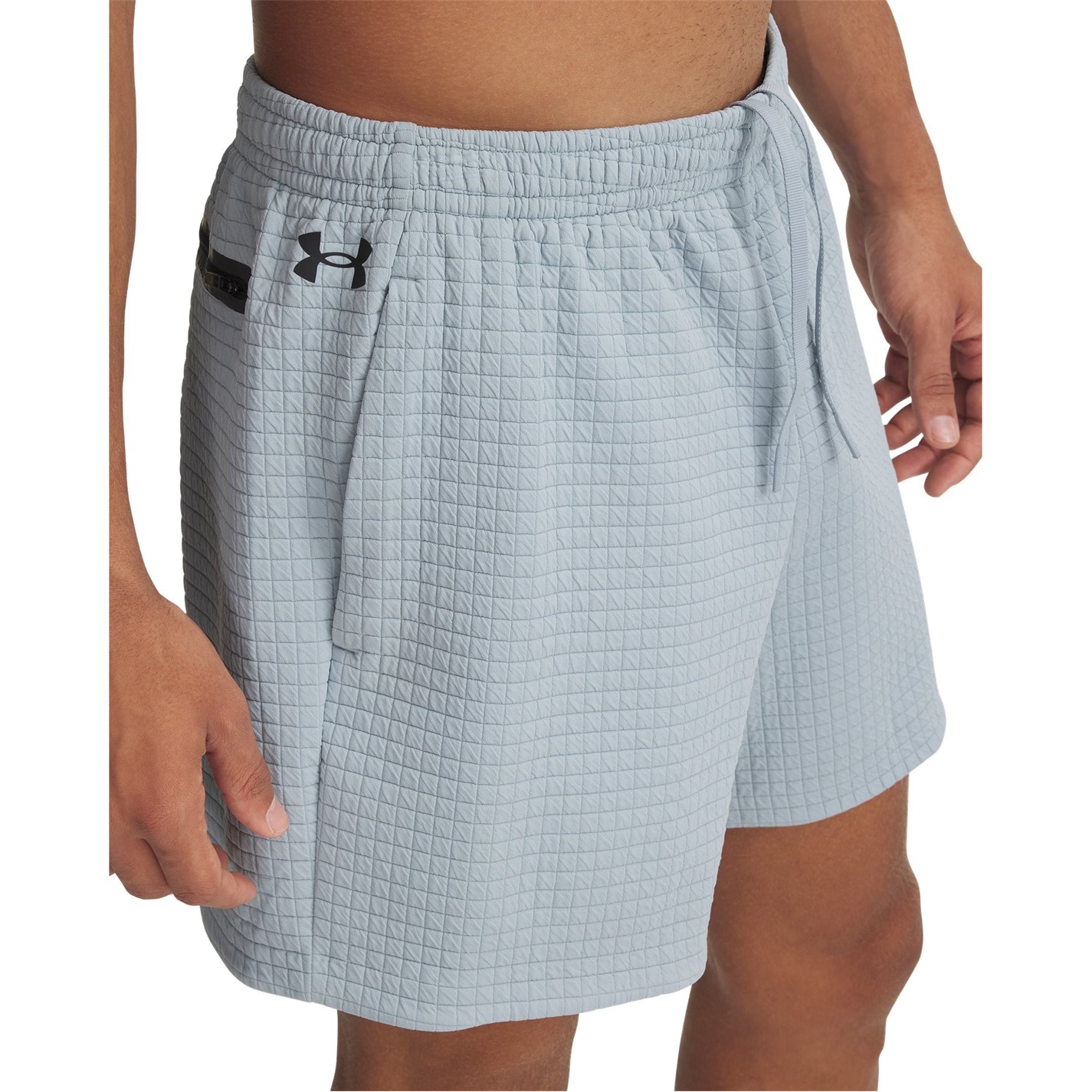 Kraťasy Under Armour Blue 4669940 Men's Fleece Performance Gym Shorts - 3