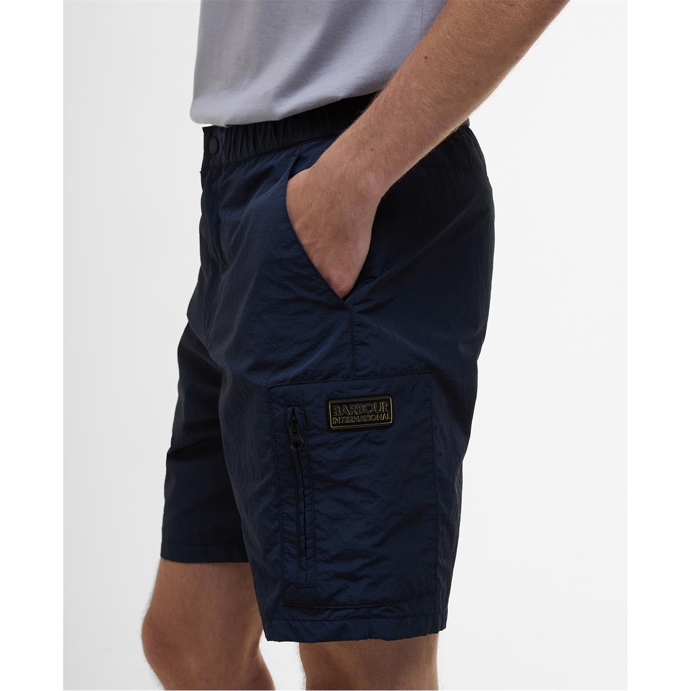 Kraťasy Barbour International Saph Navy NY73 3502800 Cargo Shorts - 4