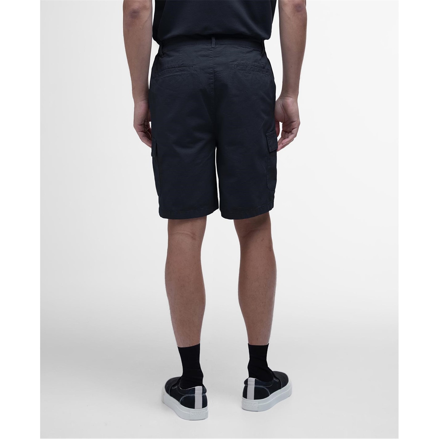 Kraťasy Barbour International Black BK11 8600637 Ripstop Cargo Shorts - 2