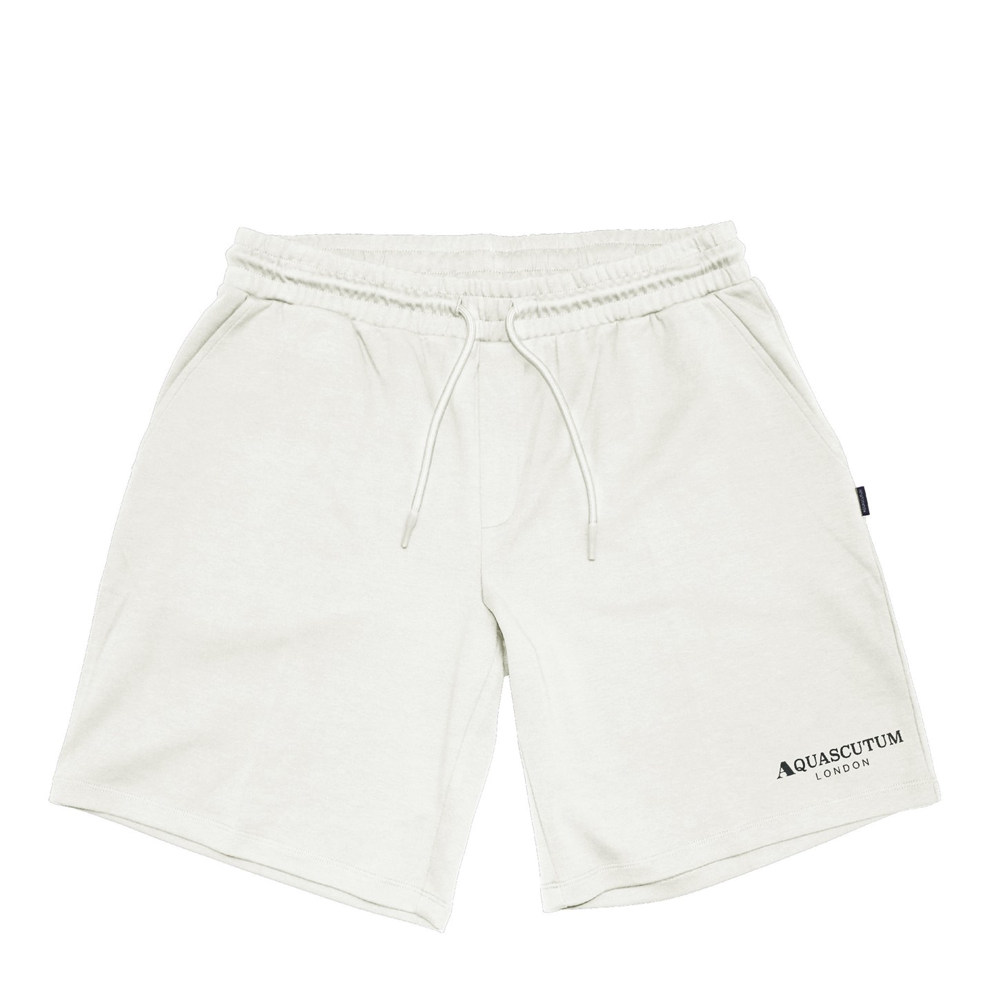 Kraťasy Aquascutum Beige 8224191 Men's Fleece Jogger Shorts - 1