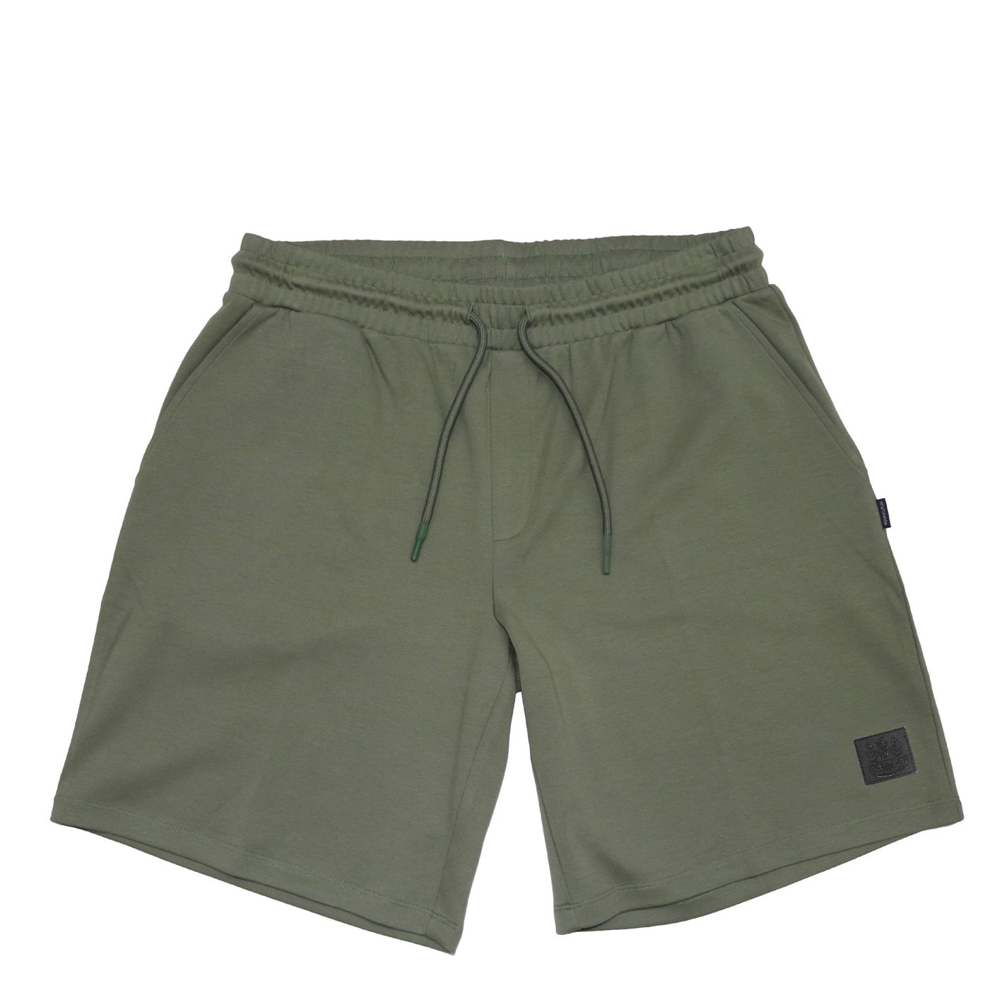 Kraťasy Aquascutum Military Green 4603804 Men's Fleece Jogger Shorts - 1