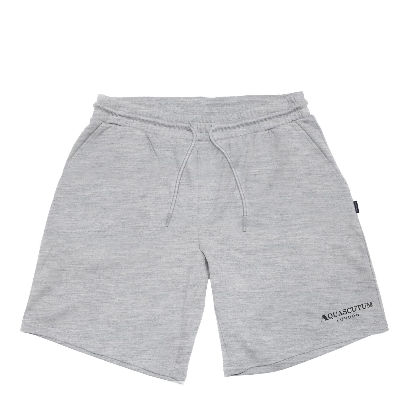 Kraťasy Aquascutum Grey 5659834 Men's Fleece Jogger Shorts - 1