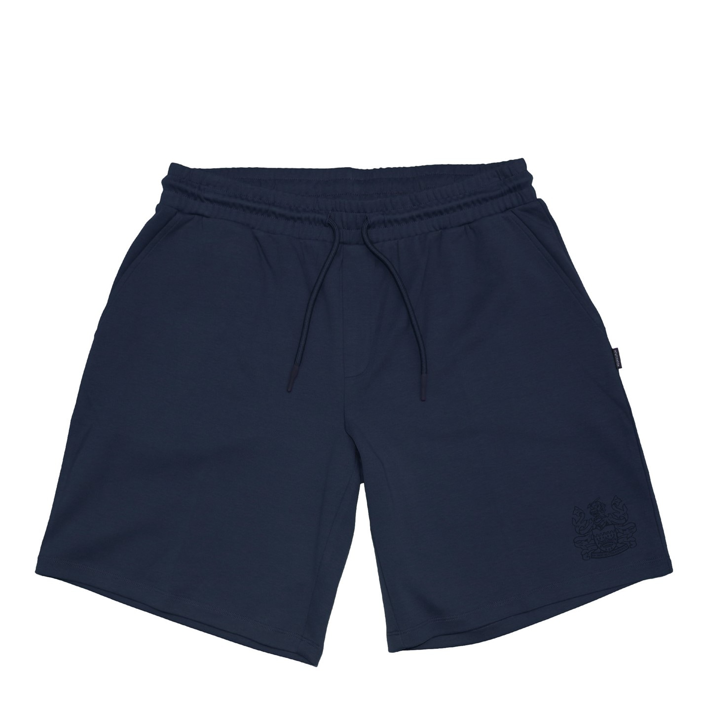 Kraťasy Aquascutum Navy 8602083 Men's Fleece Jogger Shorts - 1