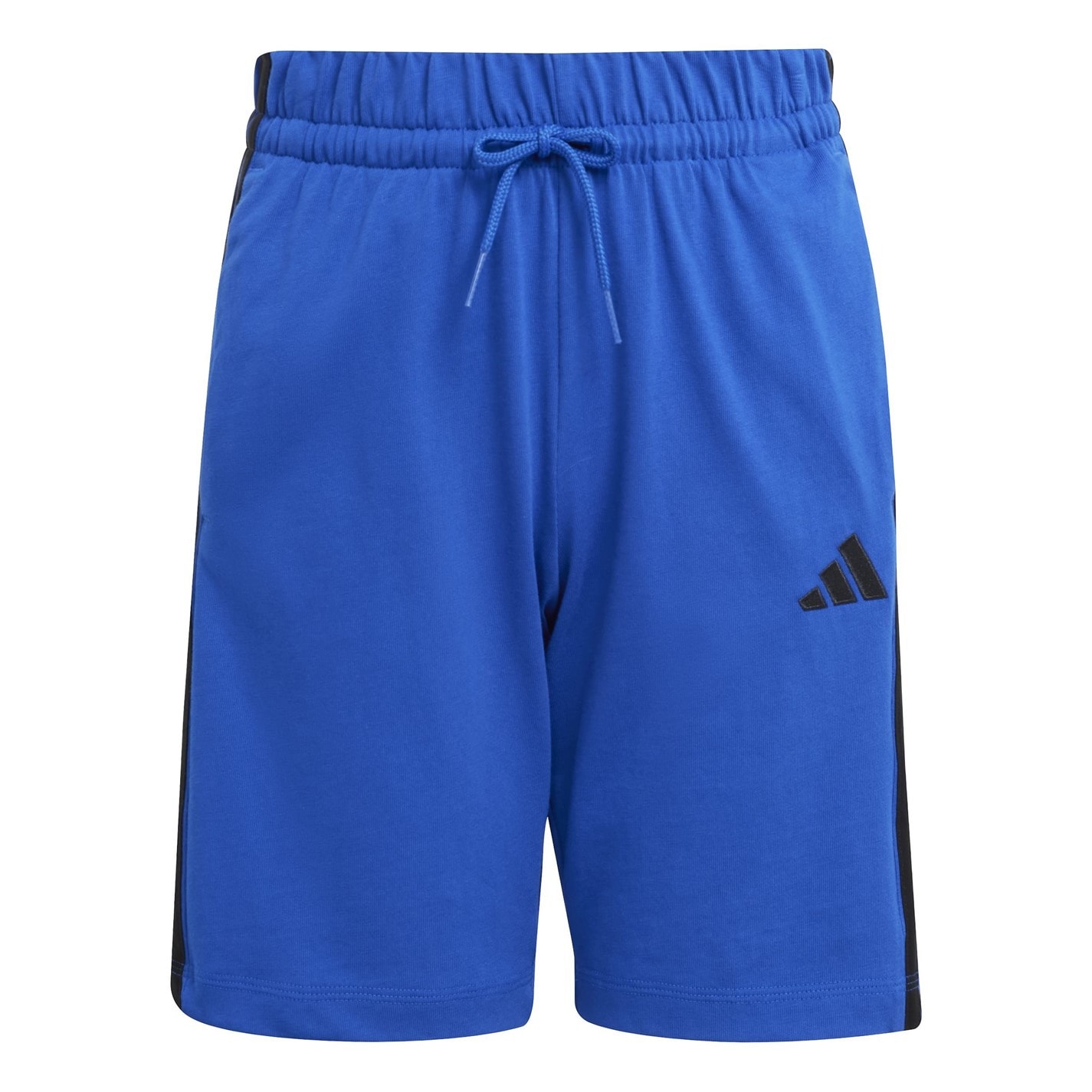 adidas team royal bl 5111901 Essentials 3 Stripe Jersey Short Juniors - 1