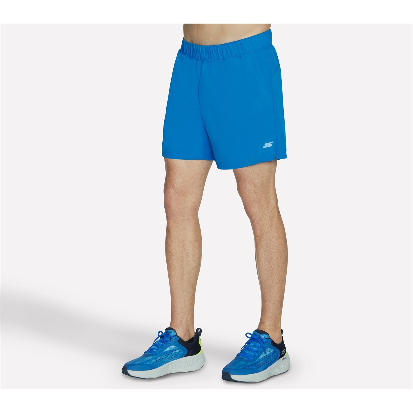 Kraťasy Skechers Blue 2874337 Performance Mesh 8 Short Gym Mens - 3