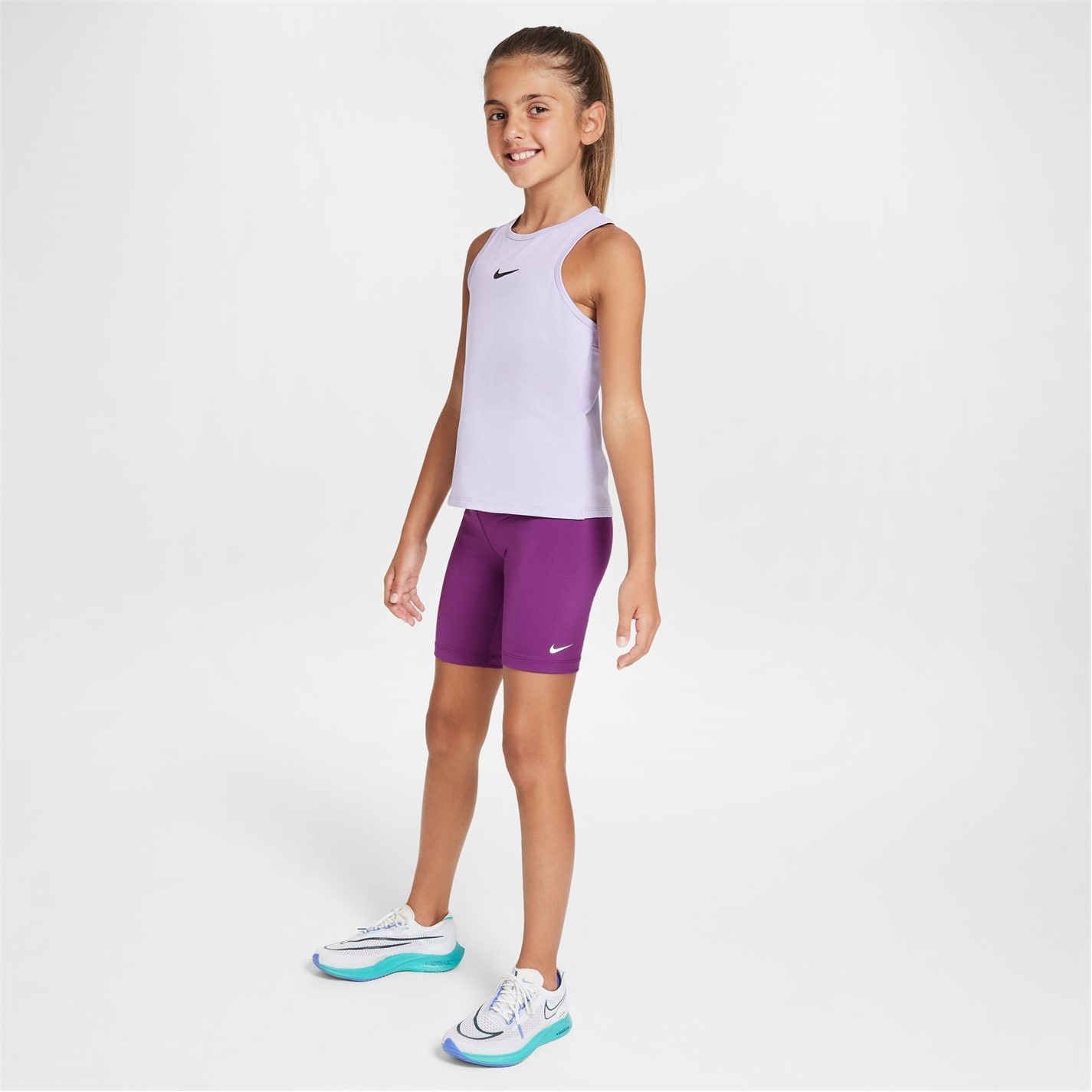 Nike Sportswear Big Kids' (Girls') Bike Shorts - 6