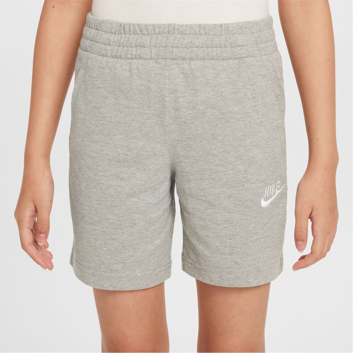 Nike Grey 1449970 Sportswear Jersey Shorts Junior Boys - 6