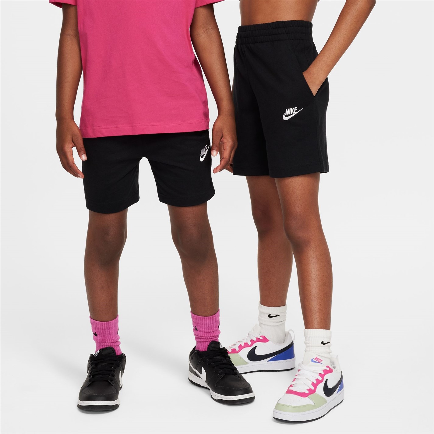 Nike Black 4054797 Sportswear Jersey Shorts Junior Boys - 5
