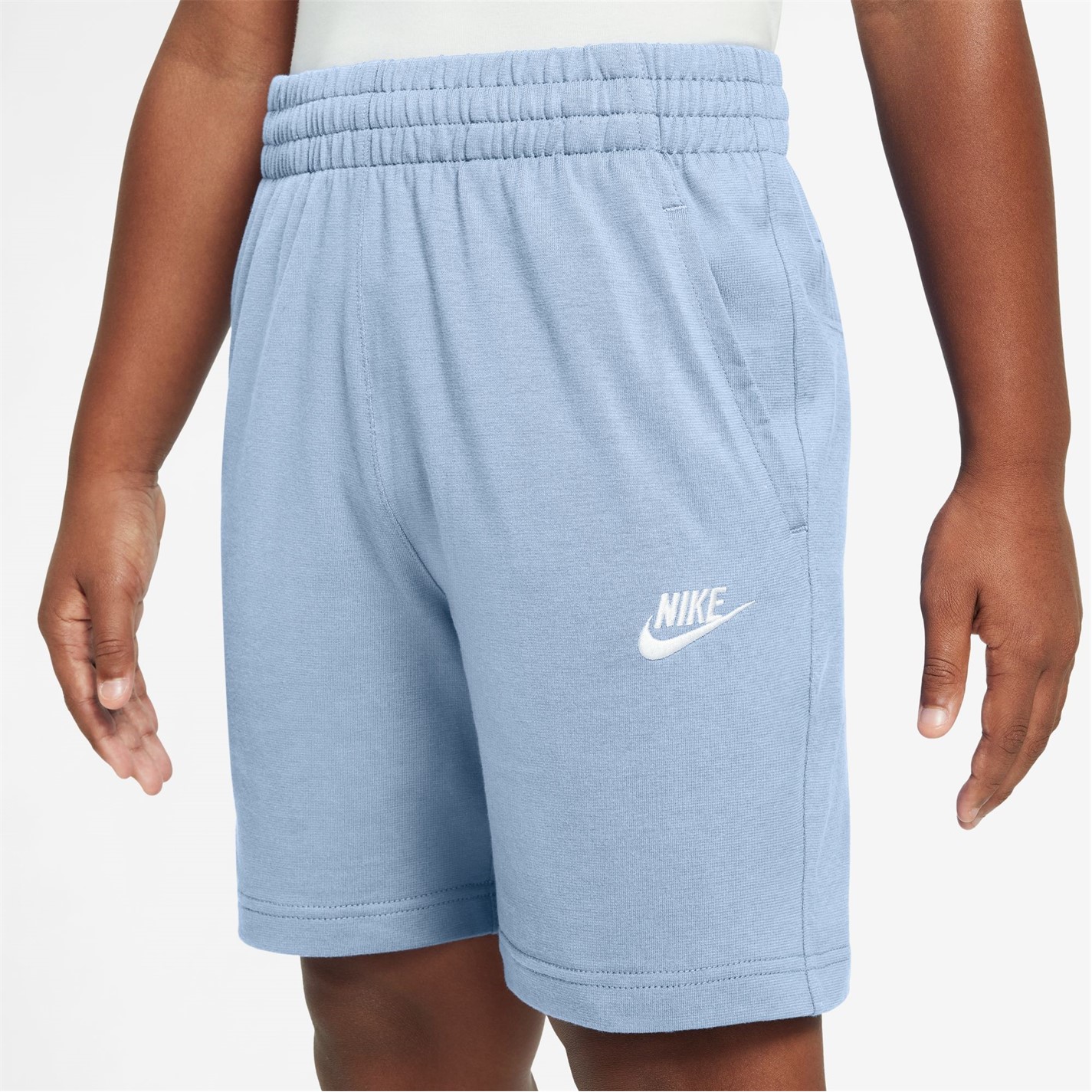 Nike Hydrogen Blue 2081313 Sportswear Jersey Shorts Junior Boys - 3