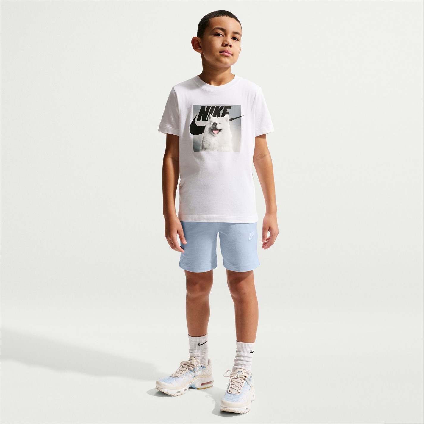 Nike Hydrogen Blue 2081313 Sportswear Jersey Shorts Junior Boys - 7