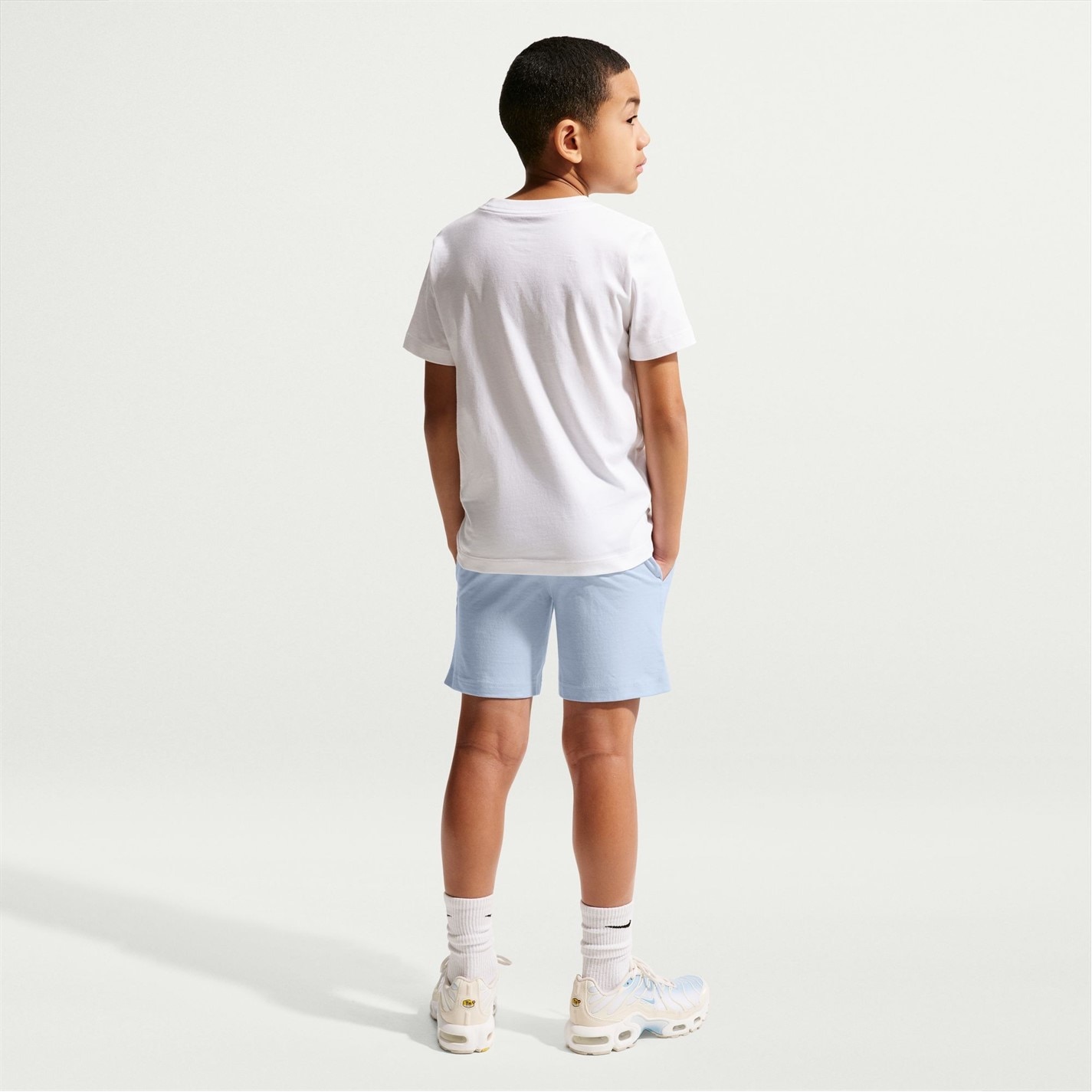 Nike Hydrogen Blue 2081313 Sportswear Jersey Shorts Junior Boys - 8