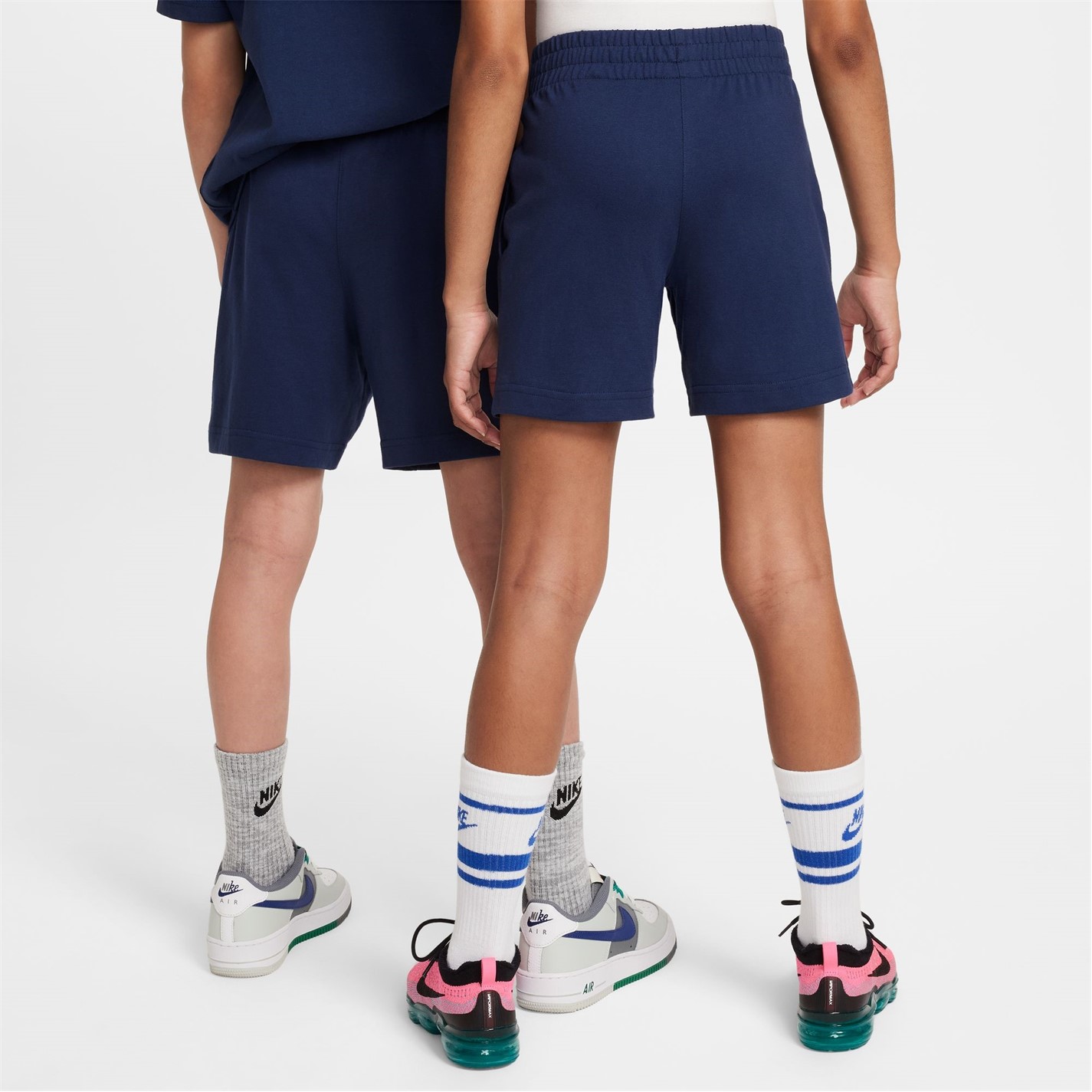 Nike Midnight Navy 6575117 Sportswear Jersey Shorts Junior Boys - 3