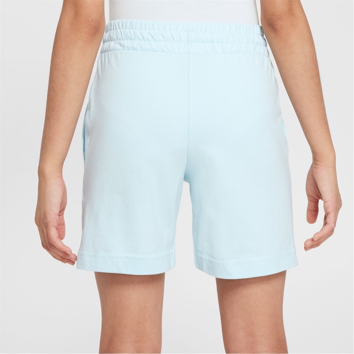 Nike Glacier BLue 7753300 Sportswear Jersey Shorts Junior Boys - 2