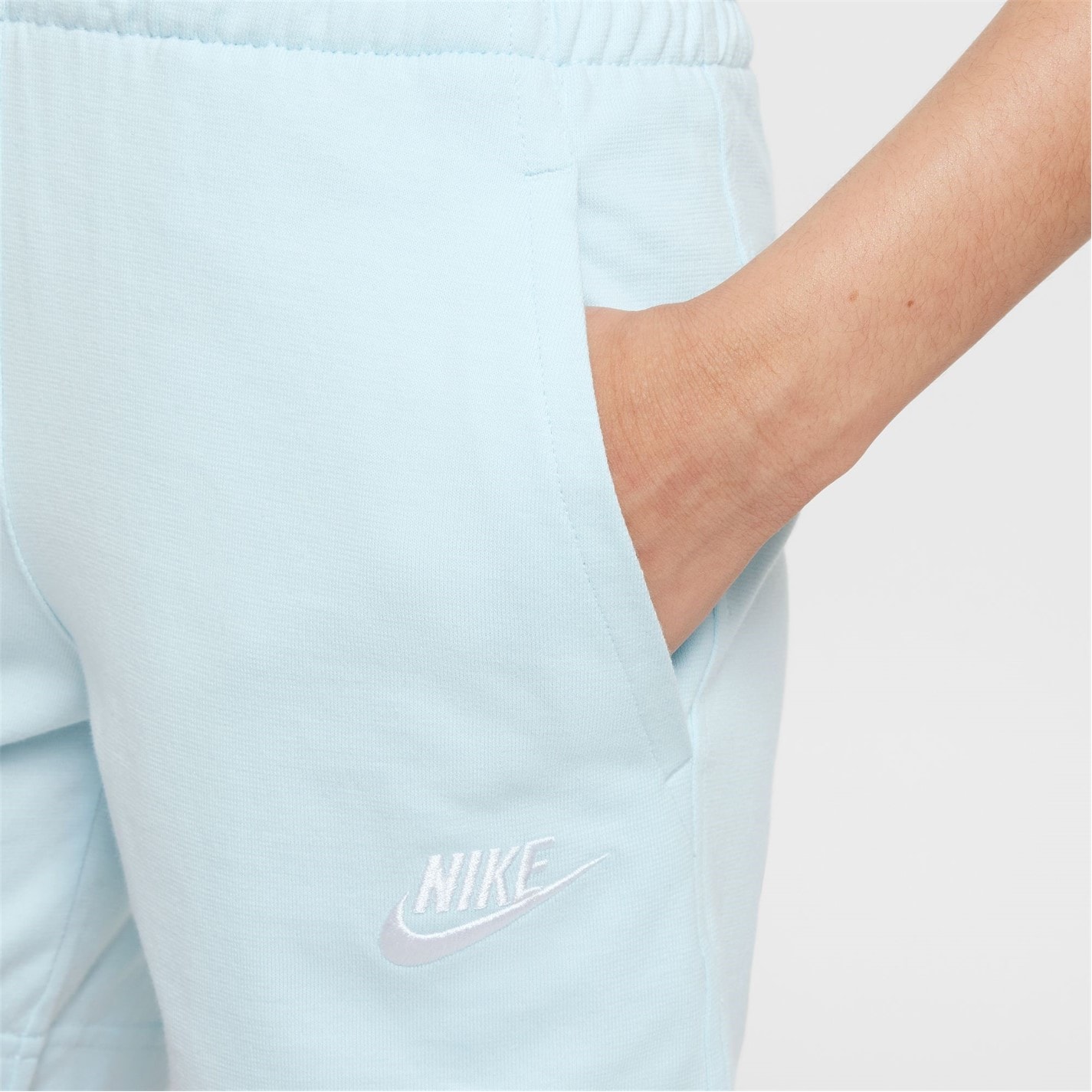 Nike Glacier BLue 7753300 Sportswear Jersey Shorts Junior Boys - 6