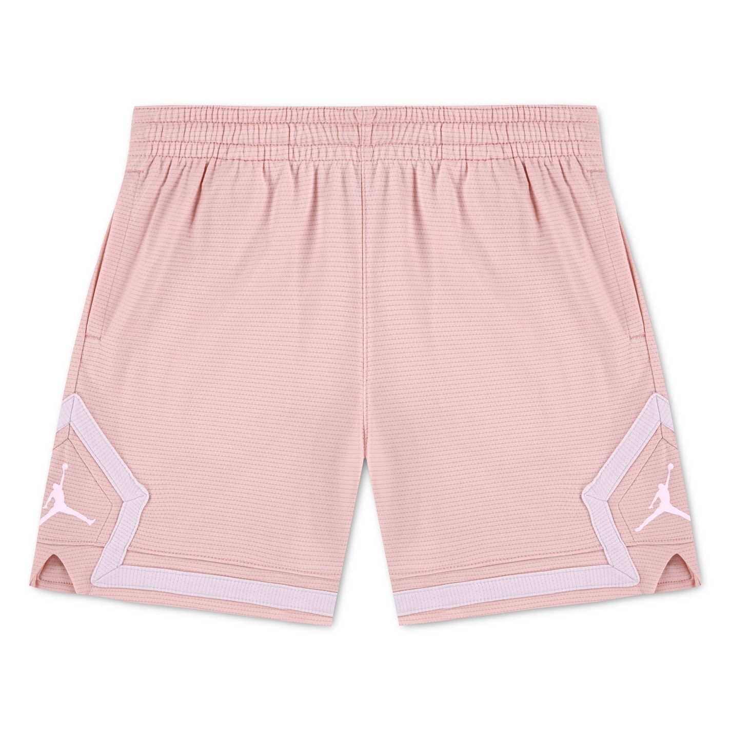 Air Jordan Nike Pink Bloom 1048307 Kids' Jersey Jogger Shorts - 1