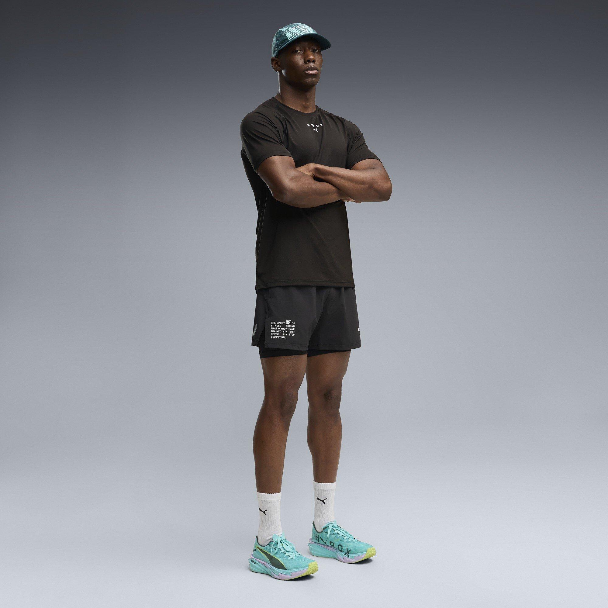 Kraťasy Puma Black 5847599 Men's Hyrox 2-in-1 Performance Shorts - 6