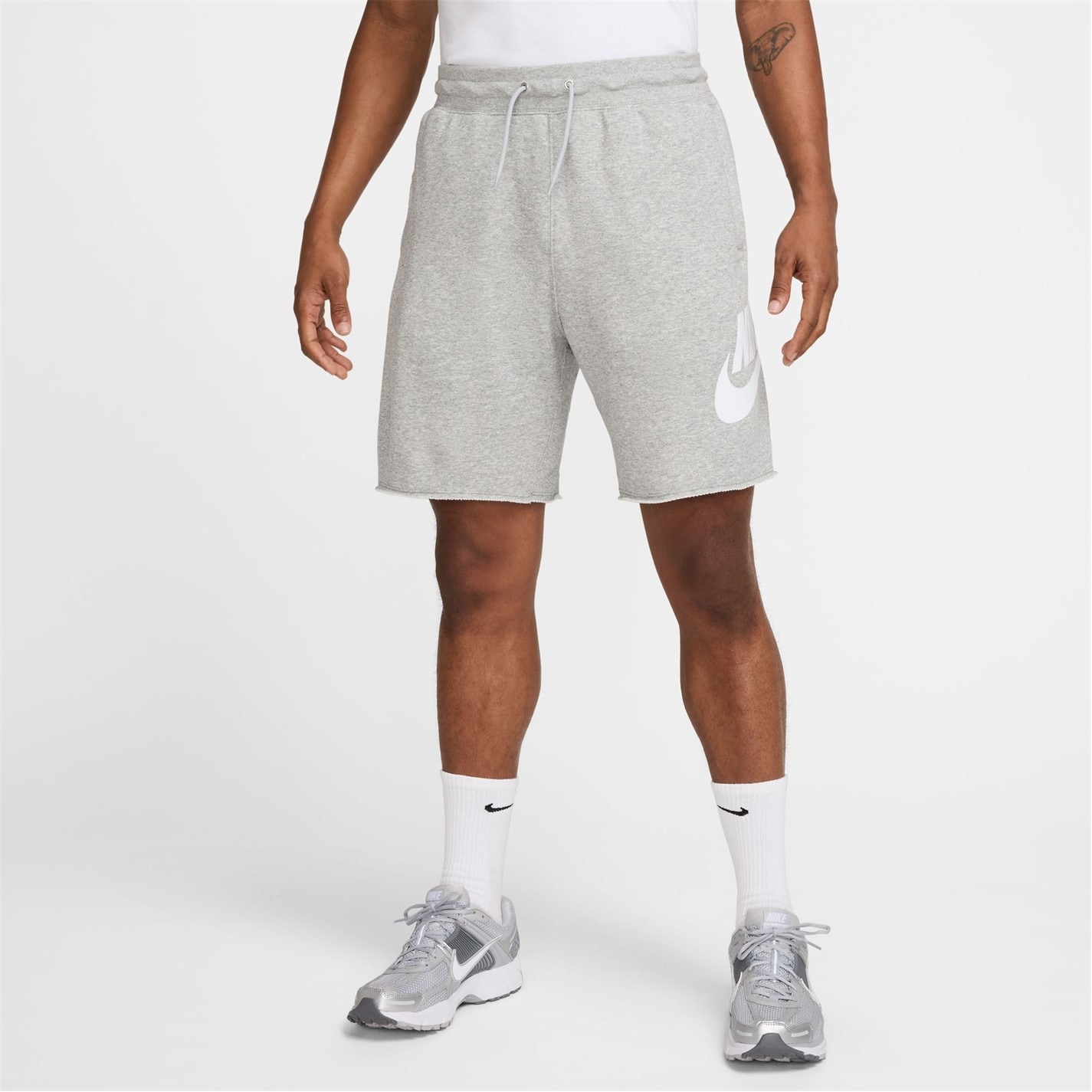Kraťasy Nike Grey 6431982 Men's Club Alum Jersey Jogger Shorts - 3