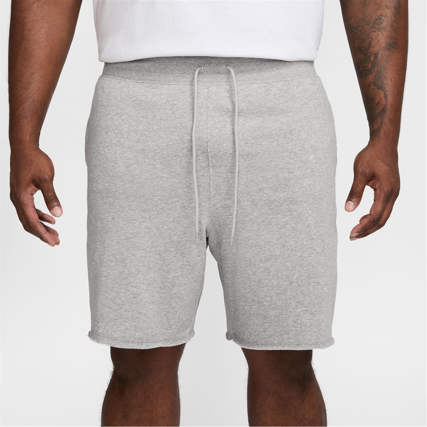 Kraťasy Nike Grey 6431982 Men's Club Alum Jersey Jogger Shorts - 9