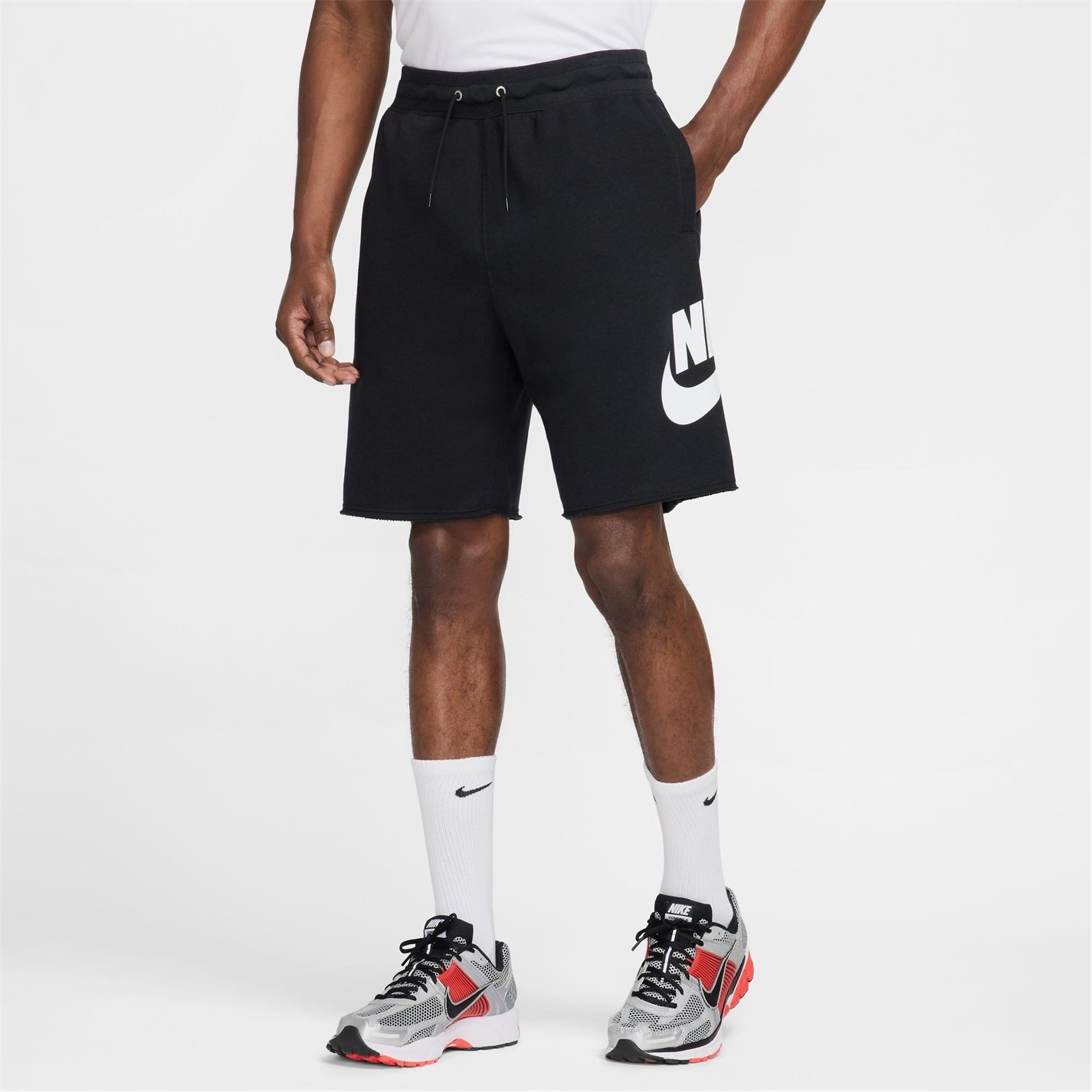 Kraťasy Nike Black 7713504 Men's Club Alum Jersey Jogger Shorts - 3