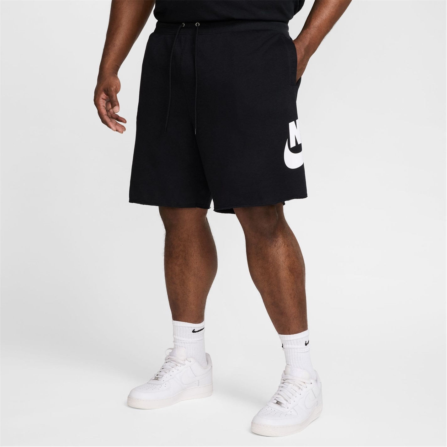 Kraťasy Nike Black 7713504 Men's Club Alum Jersey Jogger Shorts - 8