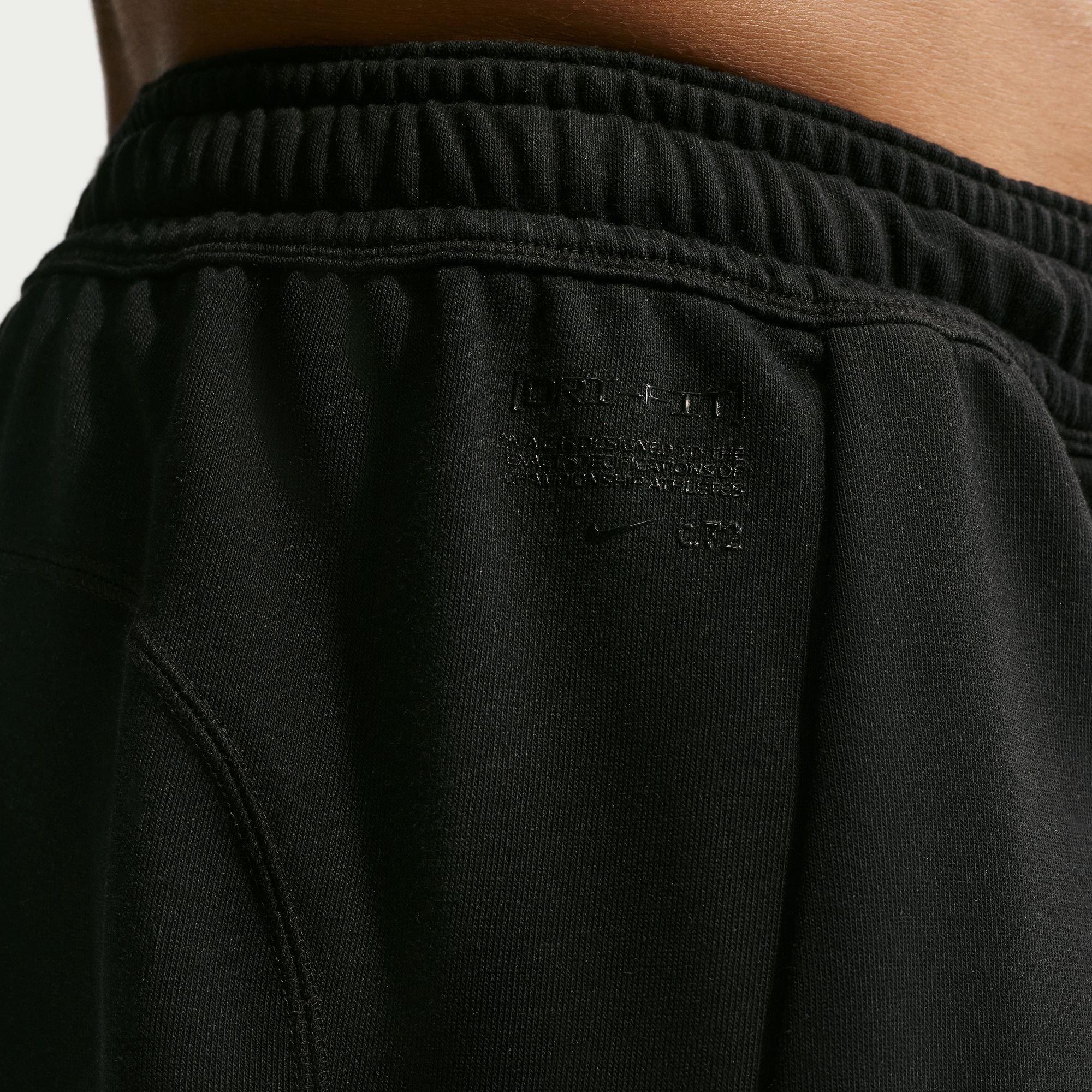 Kraťasy Nike Black 845951 Men's NAC Fleece Dri-FIT Gym Shorts - 3