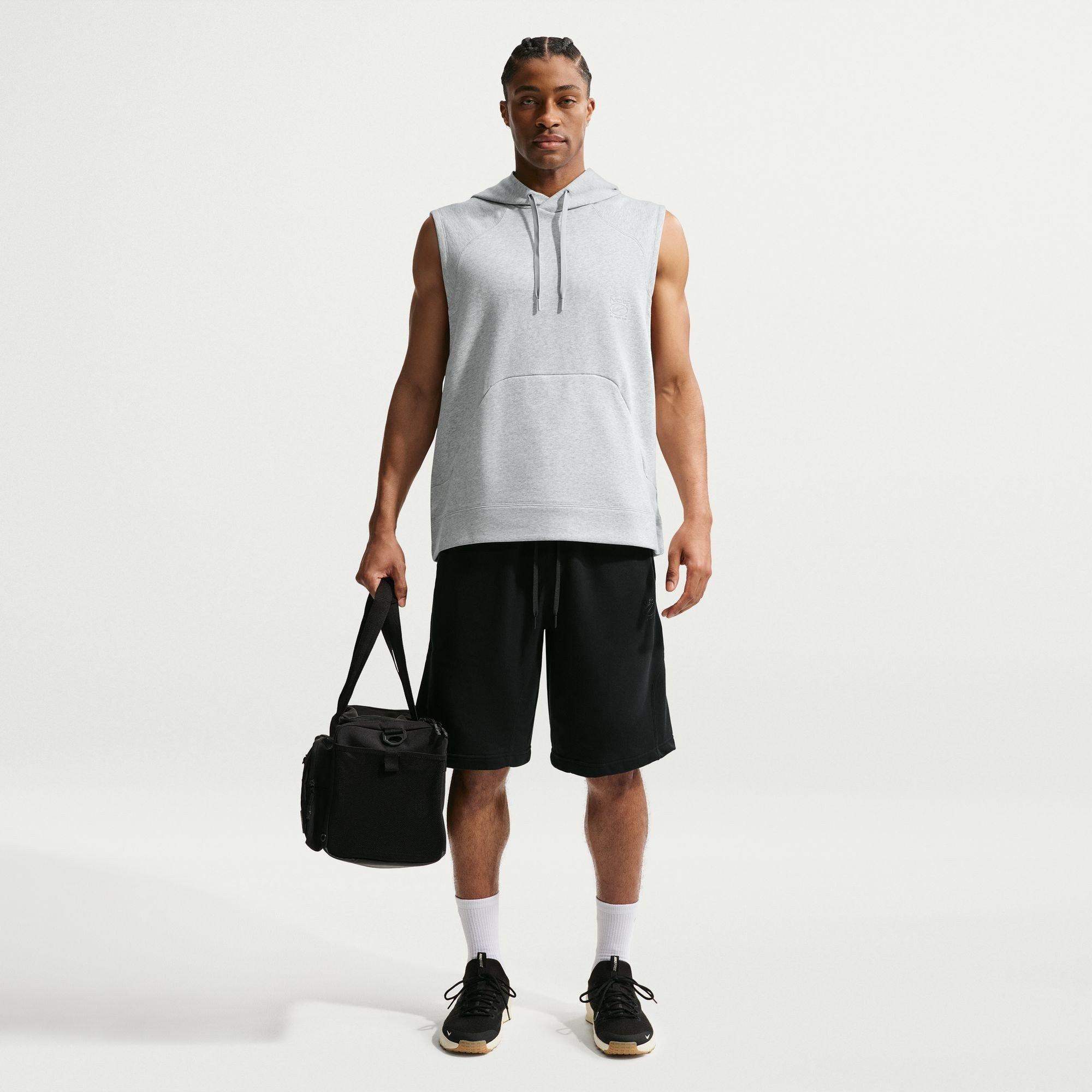 Kraťasy Nike Black 845951 Men's NAC Fleece Dri-FIT Gym Shorts - 5