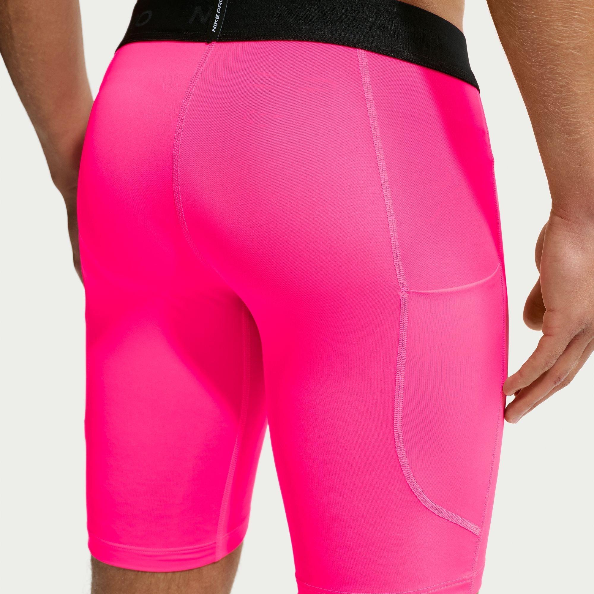 Kraťasy Nike HyperPink/Black 210881 Pro Long Short Sn64 - 2