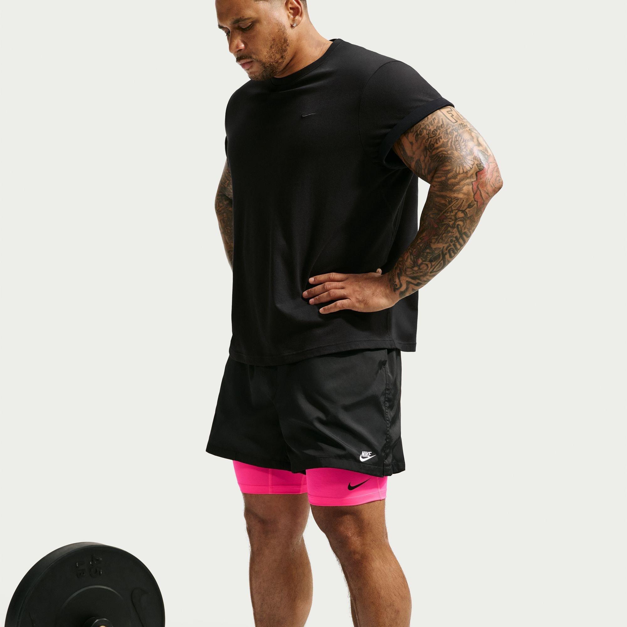 Kraťasy Nike HyperPink/Black 210881 Pro Long Short Sn64 - 11