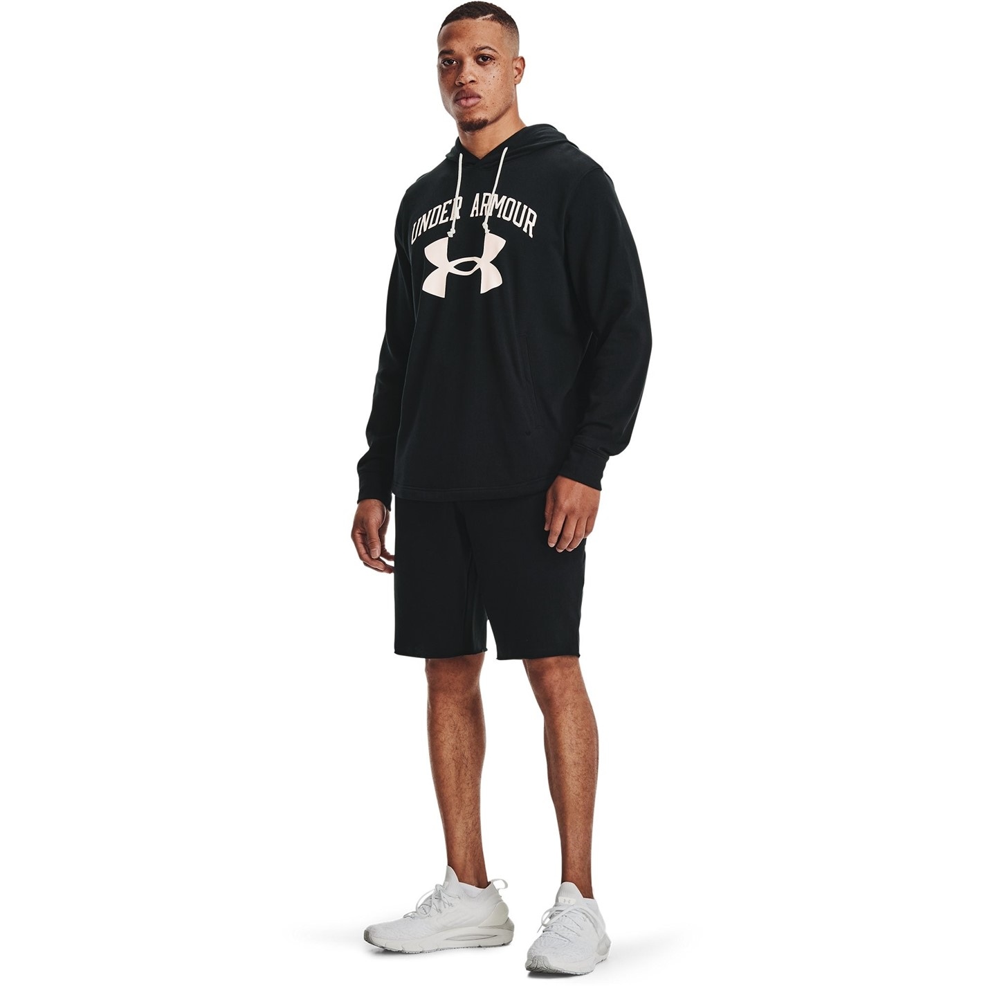 Kraťasy Under Armour Black 5417403 Under Rival Terry Shorts Mens - 6