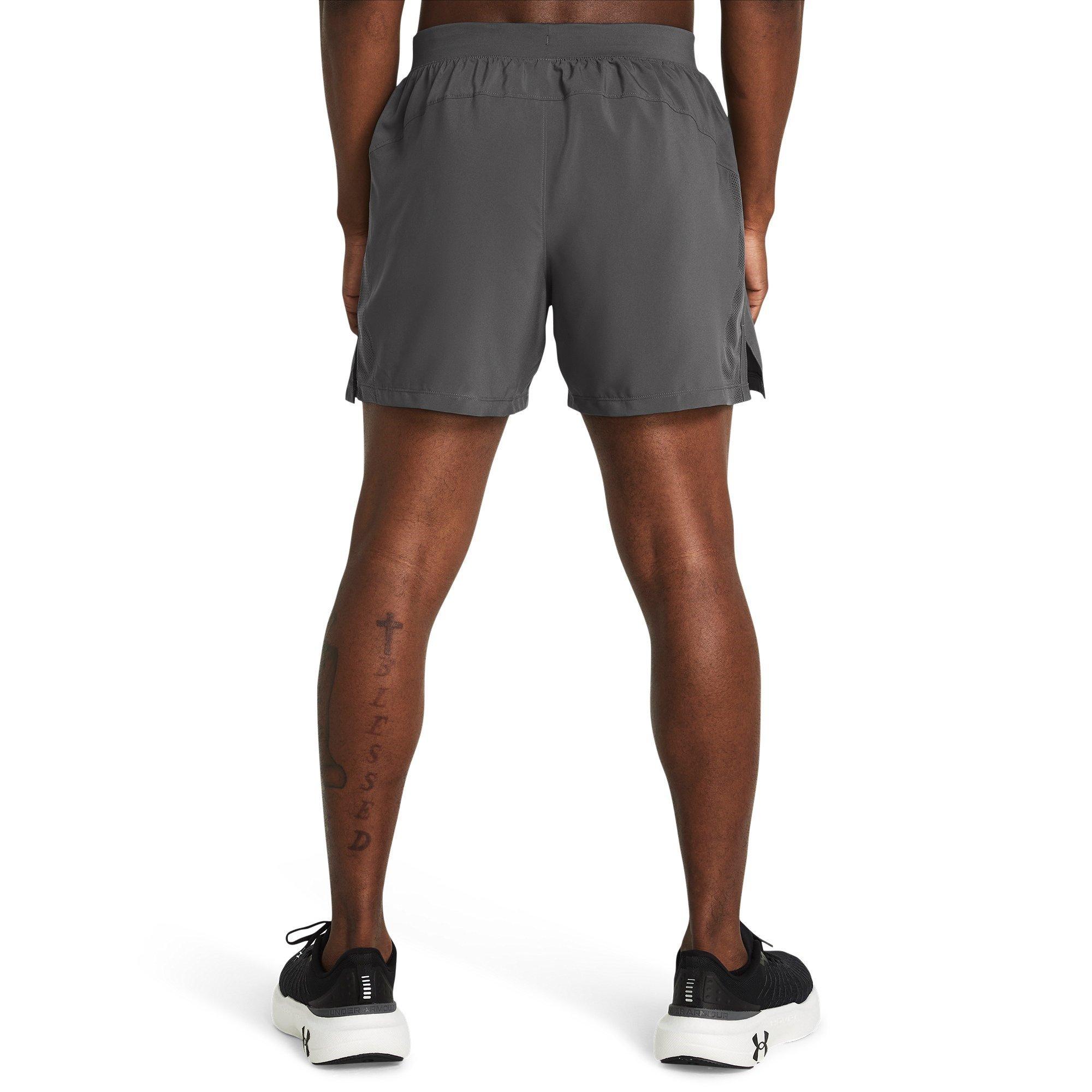 Kraťasy Under Armour Castlerock 7104732 UA Launch Mens 5in Shorts - 4