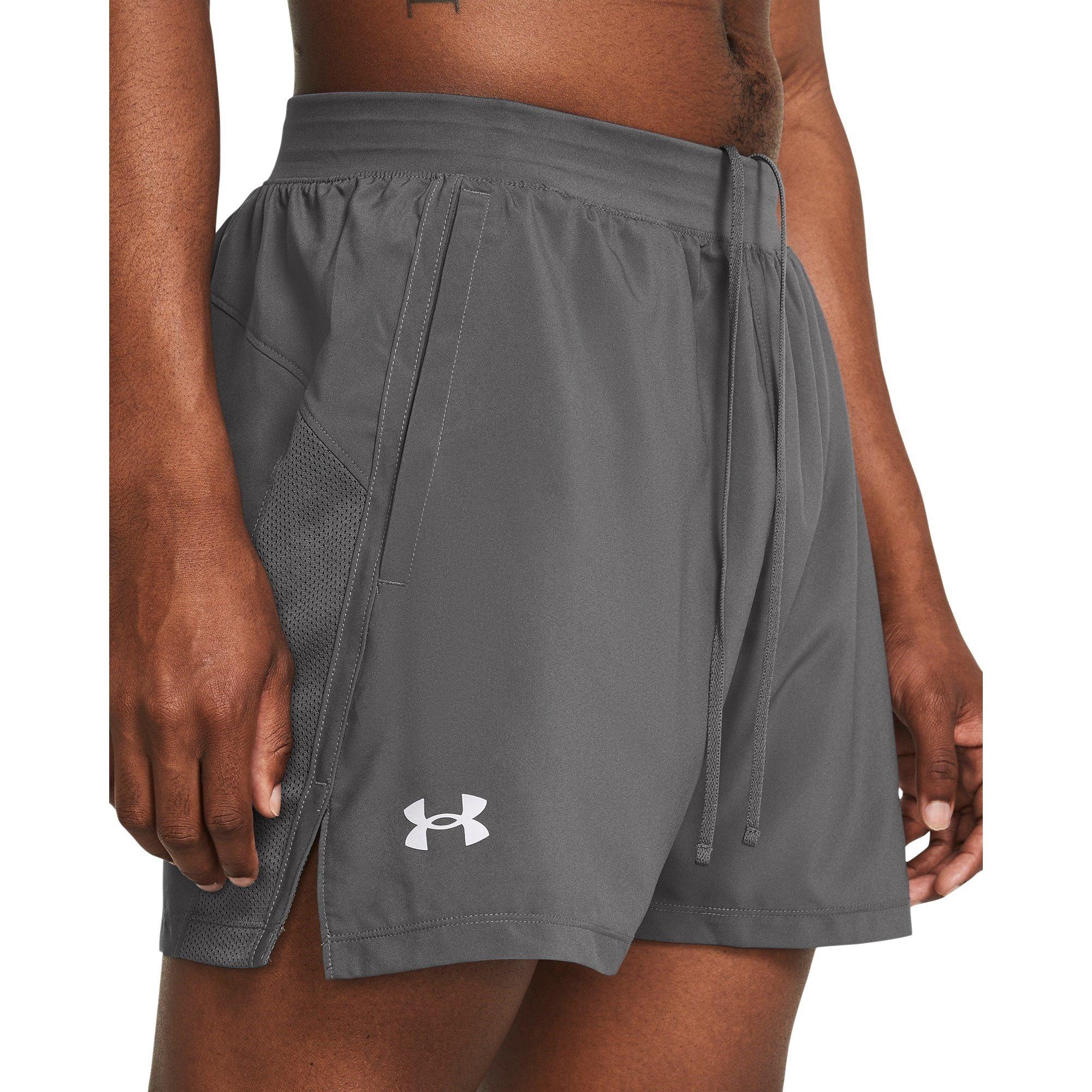 Kraťasy Under Armour Castlerock 7104732 UA Launch Mens 5in Shorts - 6