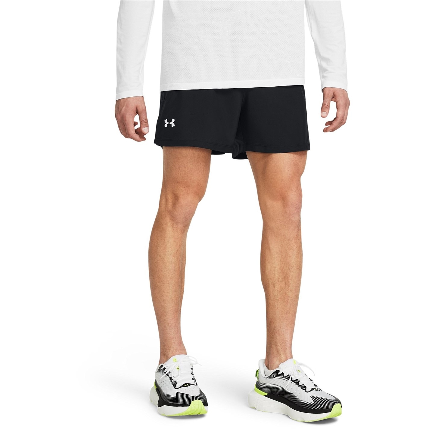 Kraťasy Under Armour Blk 849349 UA Launch Mens 5in Shorts - 3