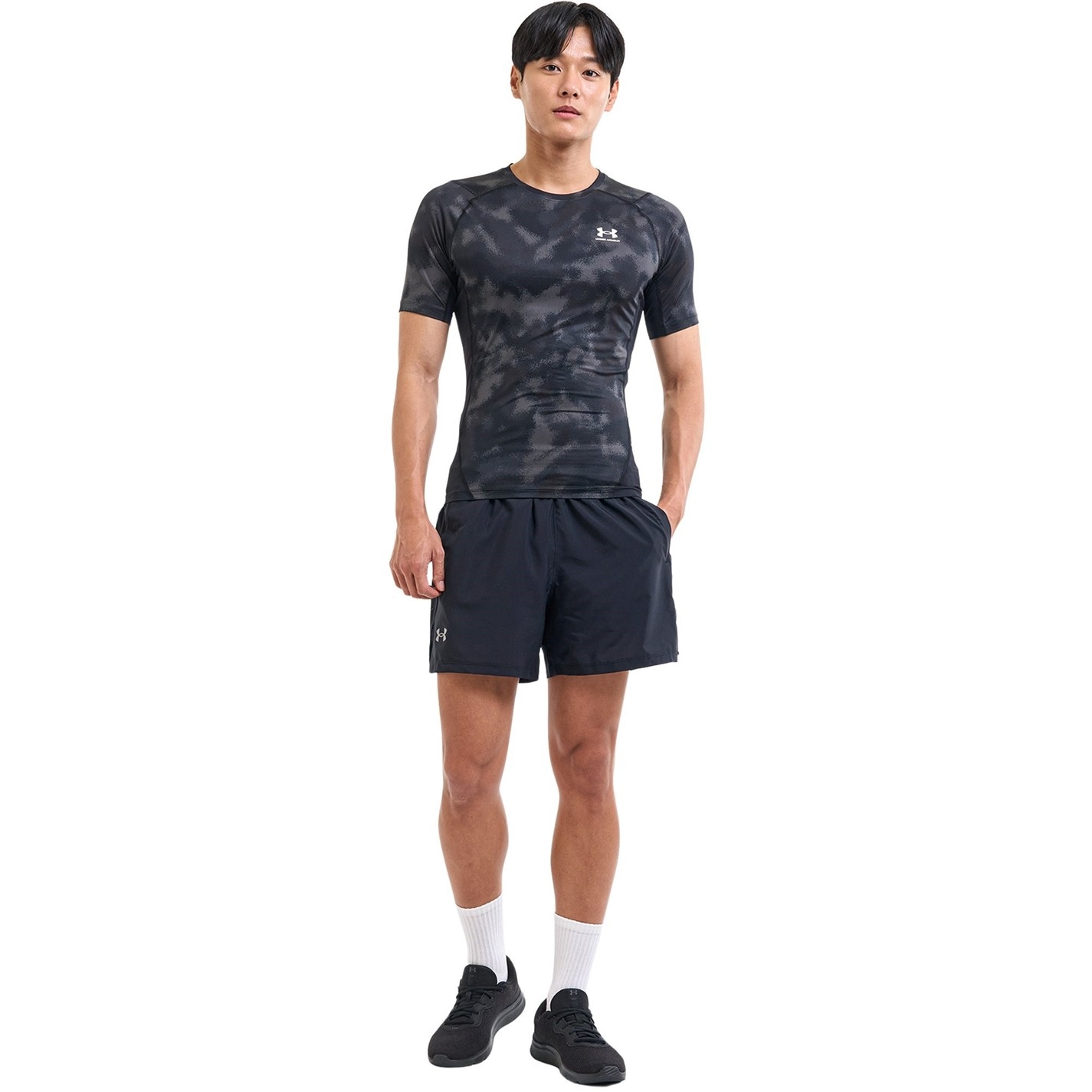 Kraťasy Under Armour Blk 849349 UA Launch Mens 5in Shorts - 8