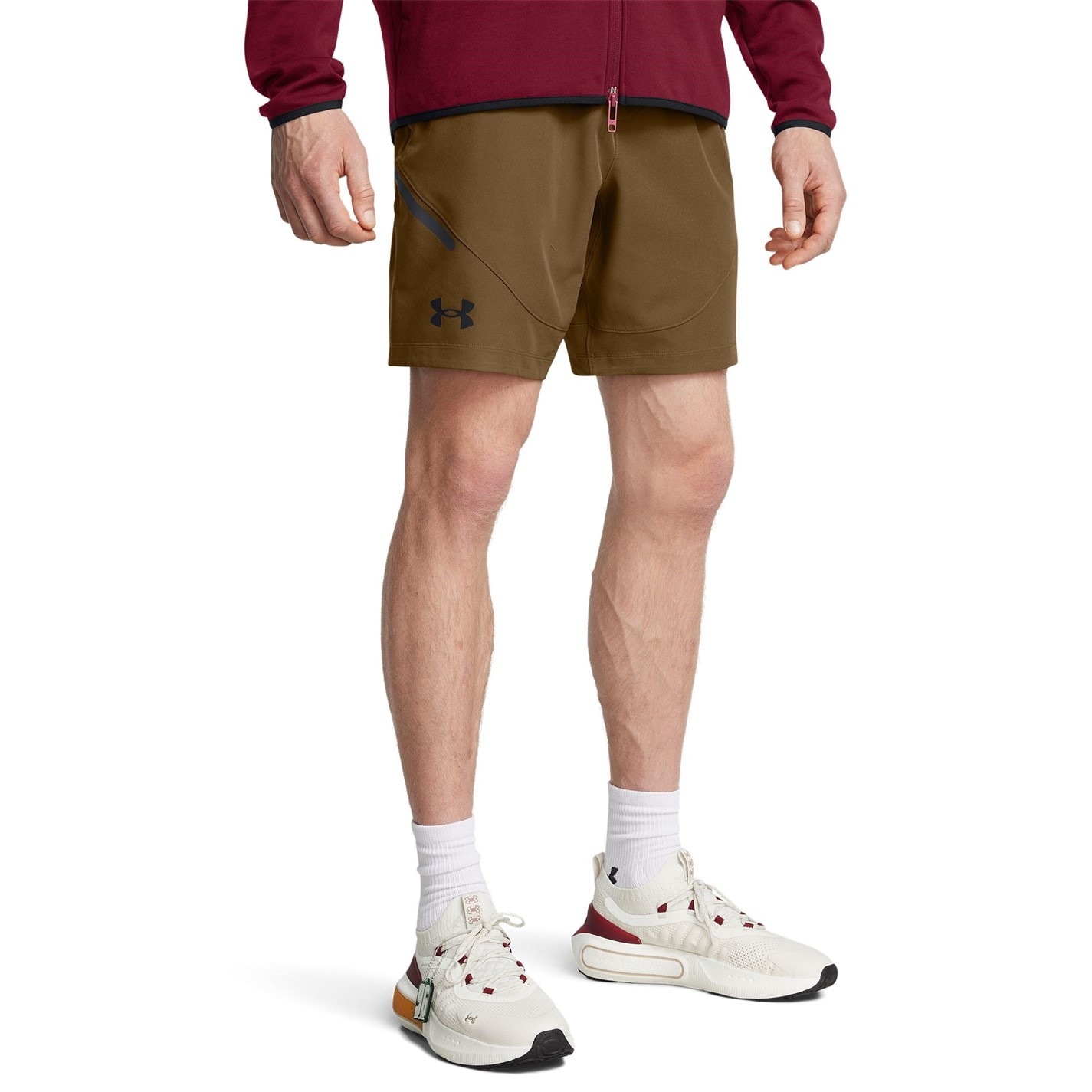 Kraťasy Under Armour Brown 2406844 Men's Unstoppable Performance Gym Shorts - 3